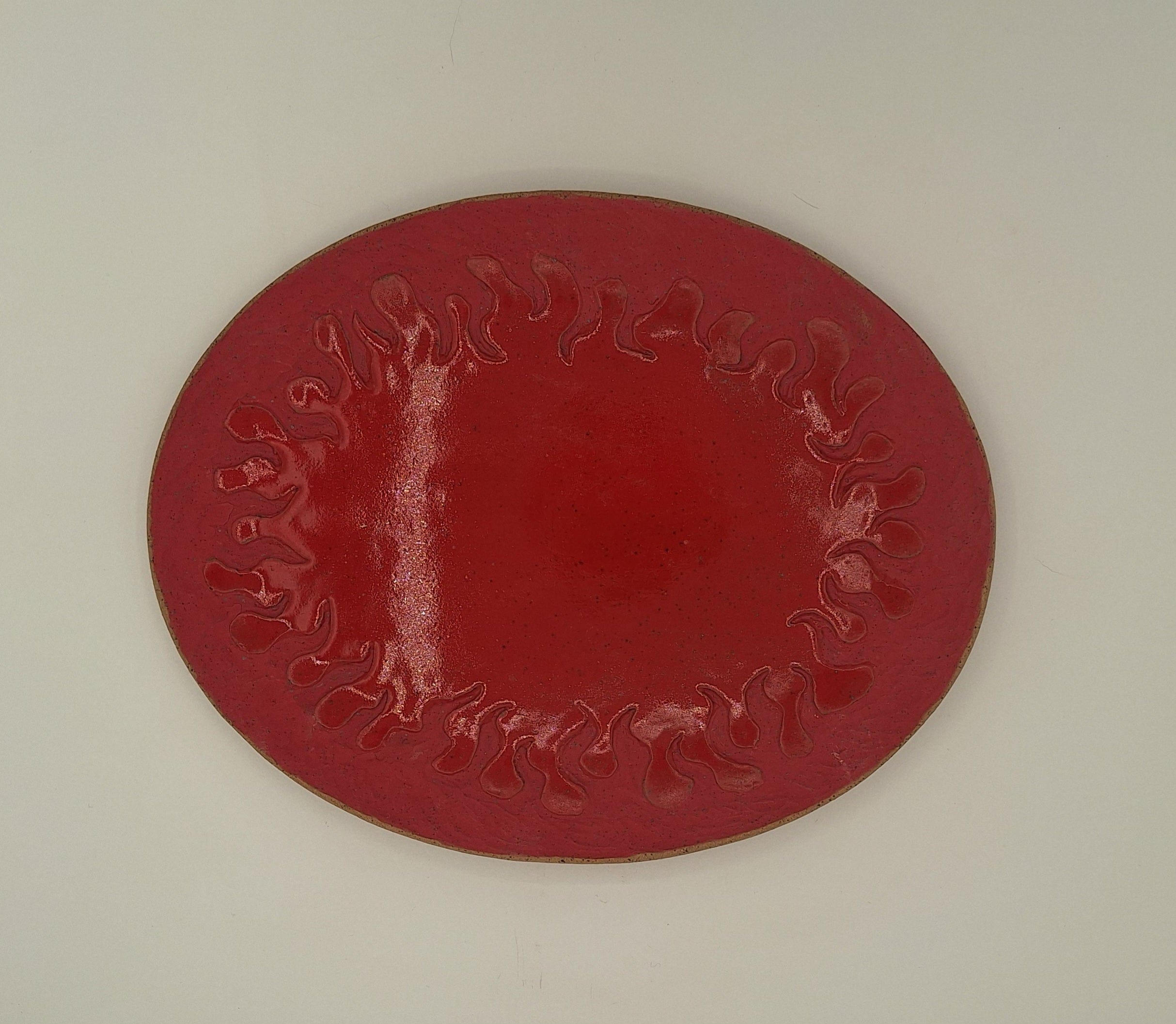 Stray Ceramics Flame Platter available in Joshua Tree at JT Trading Post