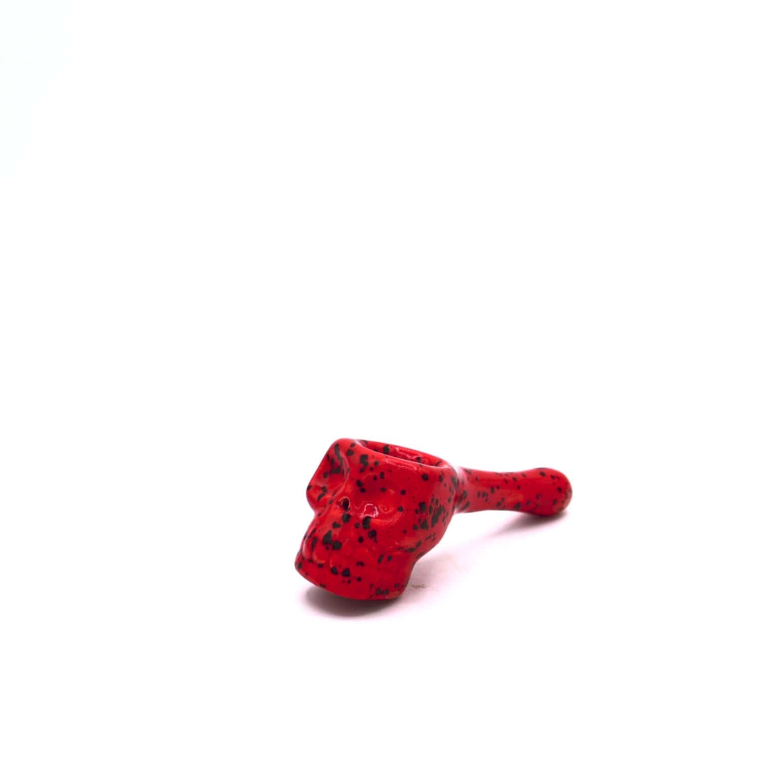 Stray Ceramics Skull Pipe available in Joshua Tree at JT Trading Post