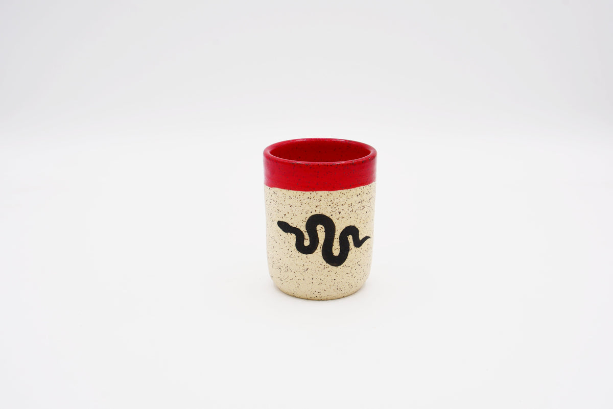 Stray Ceramics Snake Shot Cup available in Joshua Tree at JT Trading Post