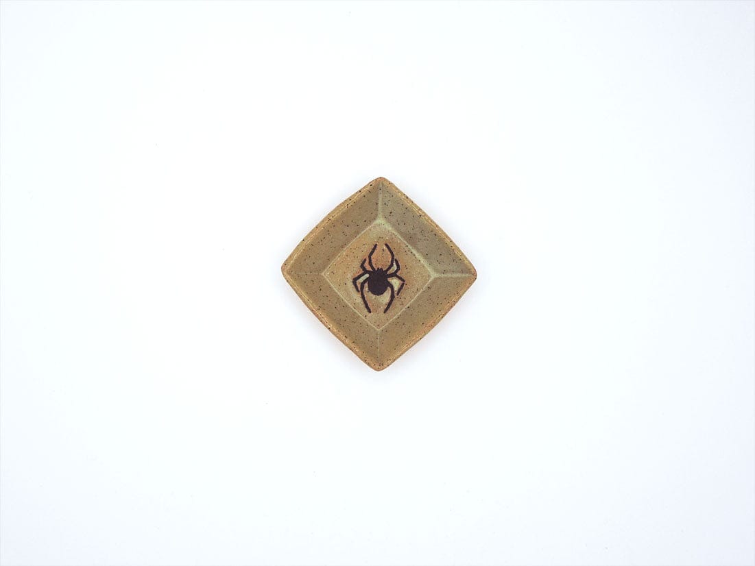 Stray Ceramics Spider Plate Diamond Mini available in Joshua Tree at JT Trading Post