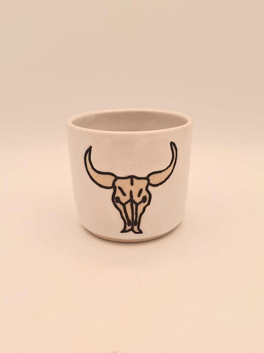 Cow Skull Tumbler