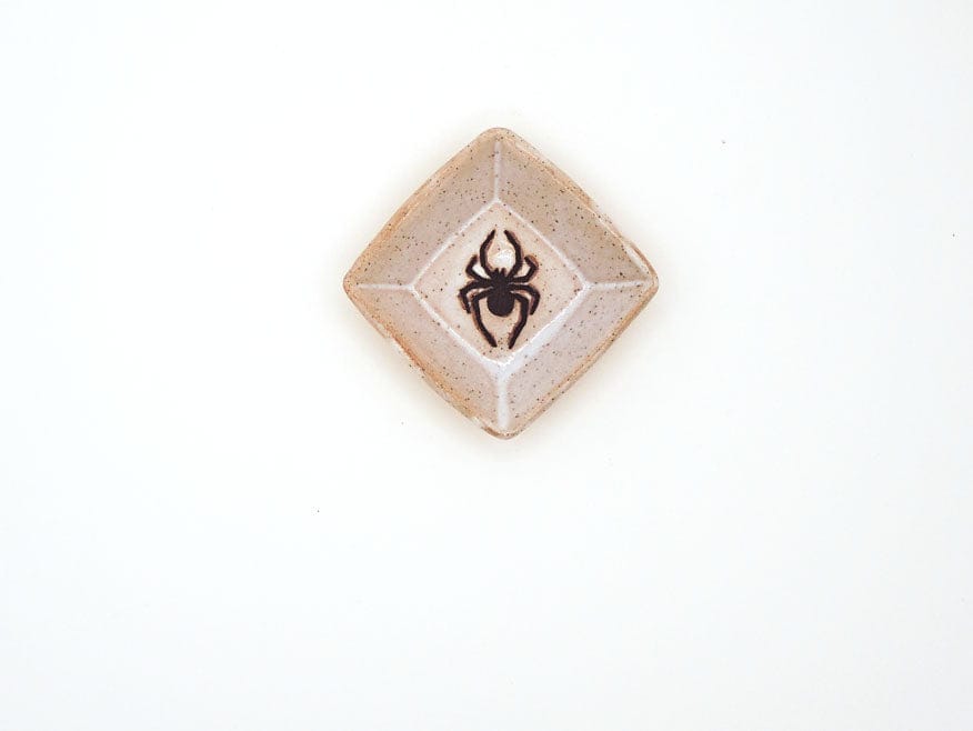 Stray Ceramics Spider Plate Diamond Mini available in Joshua Tree at JT Trading Post