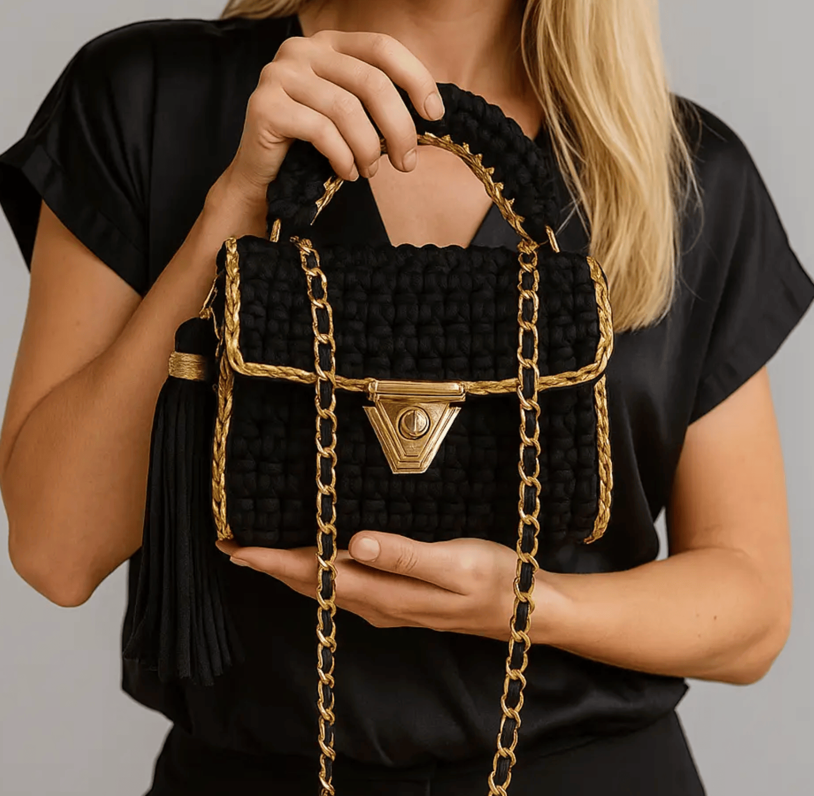 The Nomadic People Crochete Clutch available in Joshua Tree at JT Trading Post