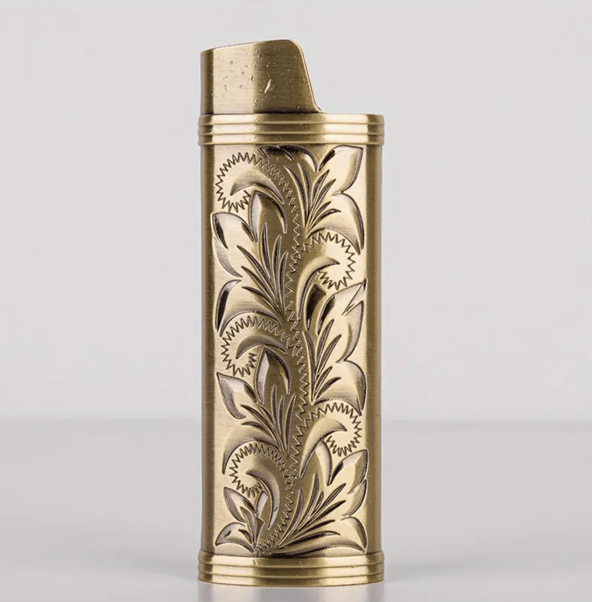 The Nomadic People Fortune Flower Metal J6 Lighter Case available in Joshua Tree at JT Trading Post