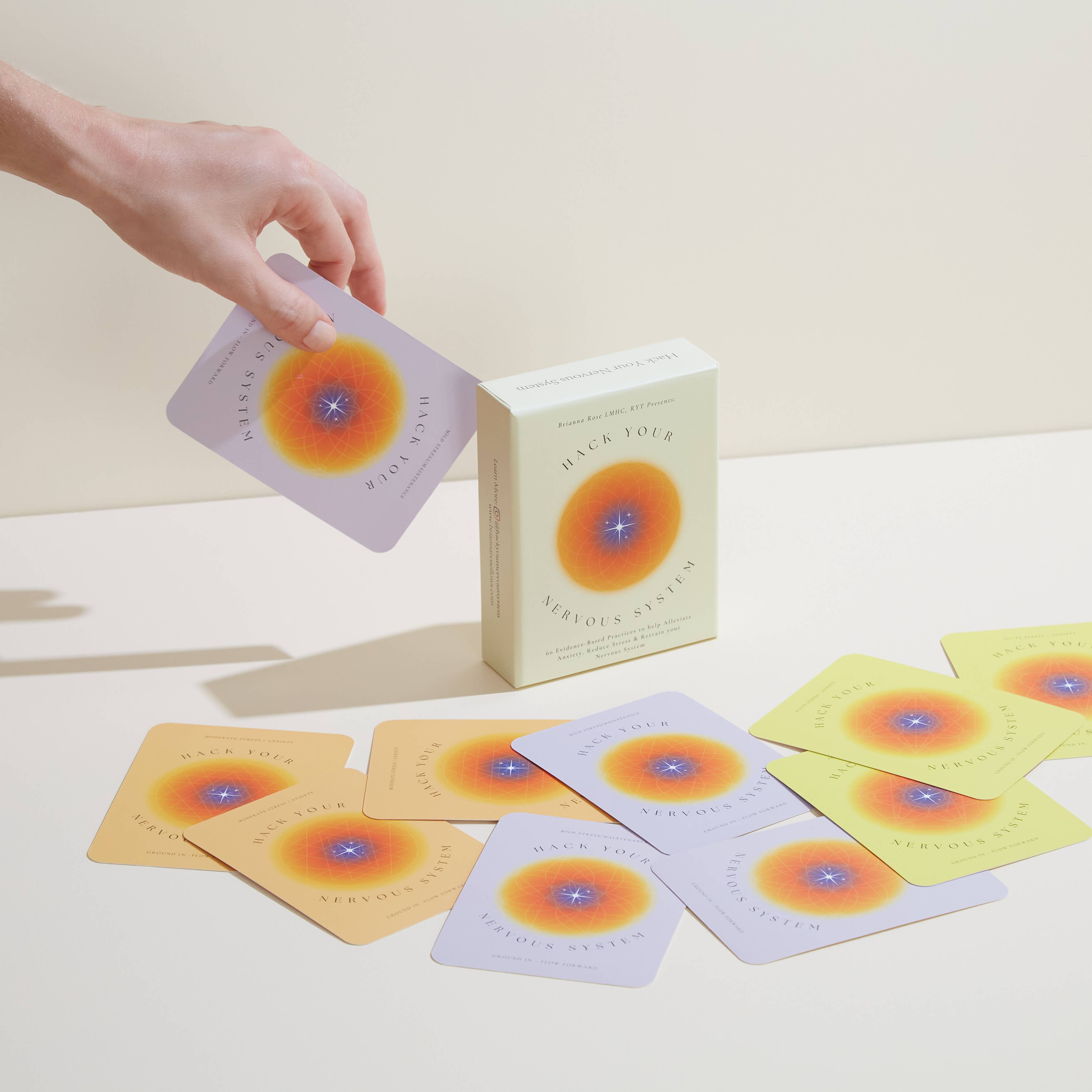 The Nomadic People Hack Your Nervous System Card Deck available in Joshua Tree at JT Trading Post