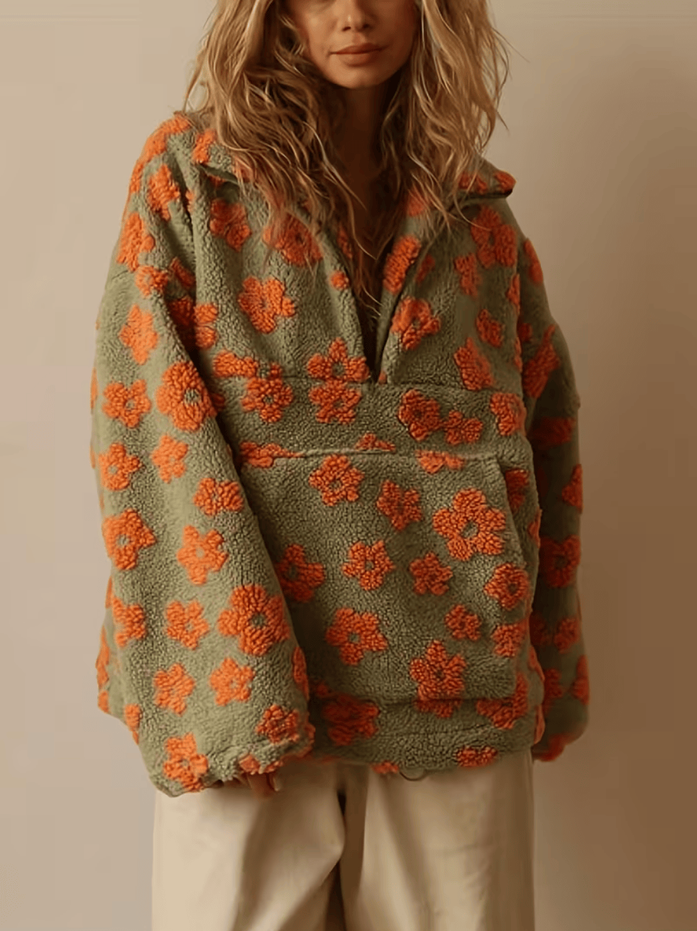 The Nomadic People Desert Blossom Fleece available in Joshua Tree at JT Trading Post
