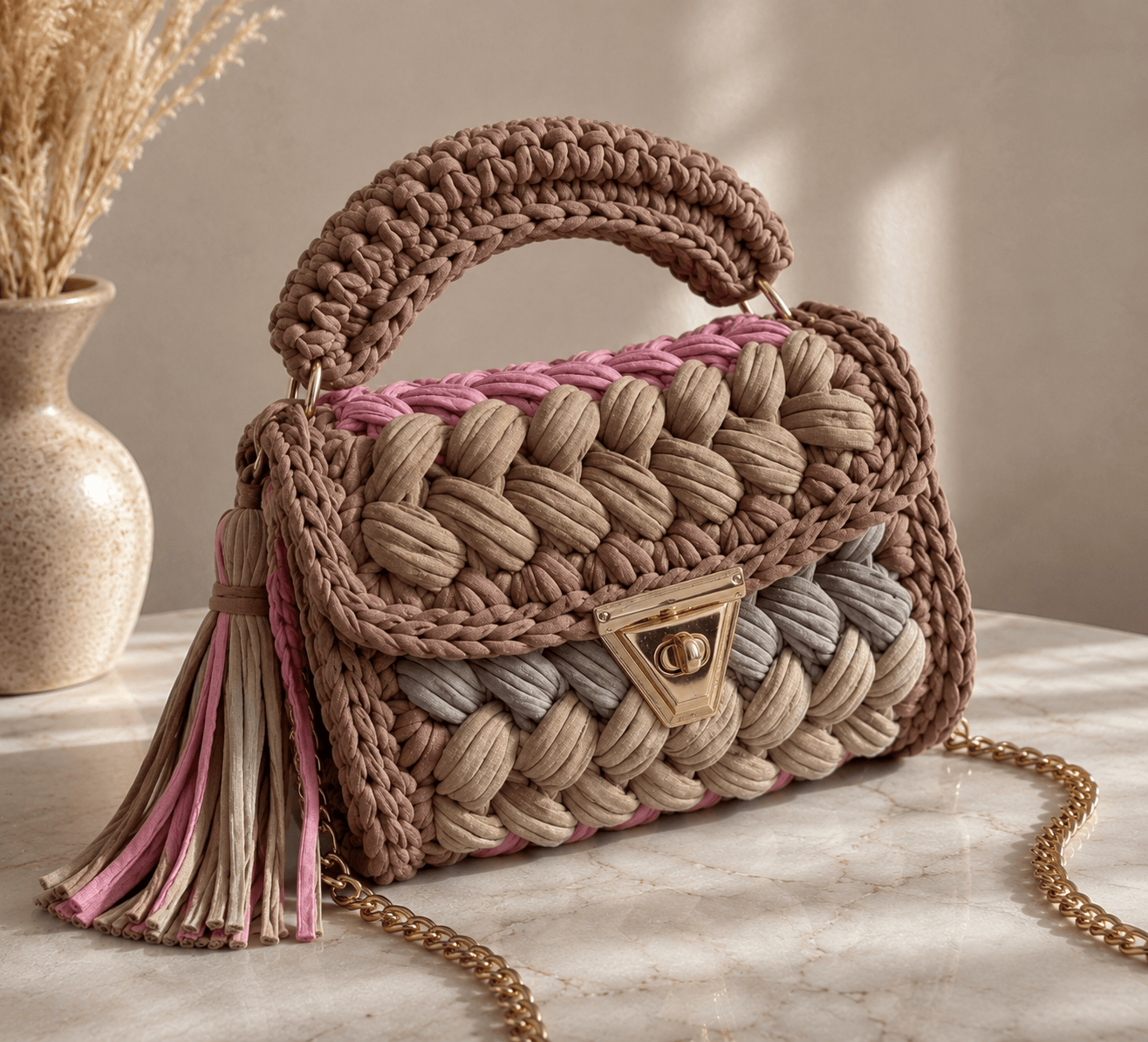 The Nomadic People Crochete Clutch available in Joshua Tree at JT Trading Post