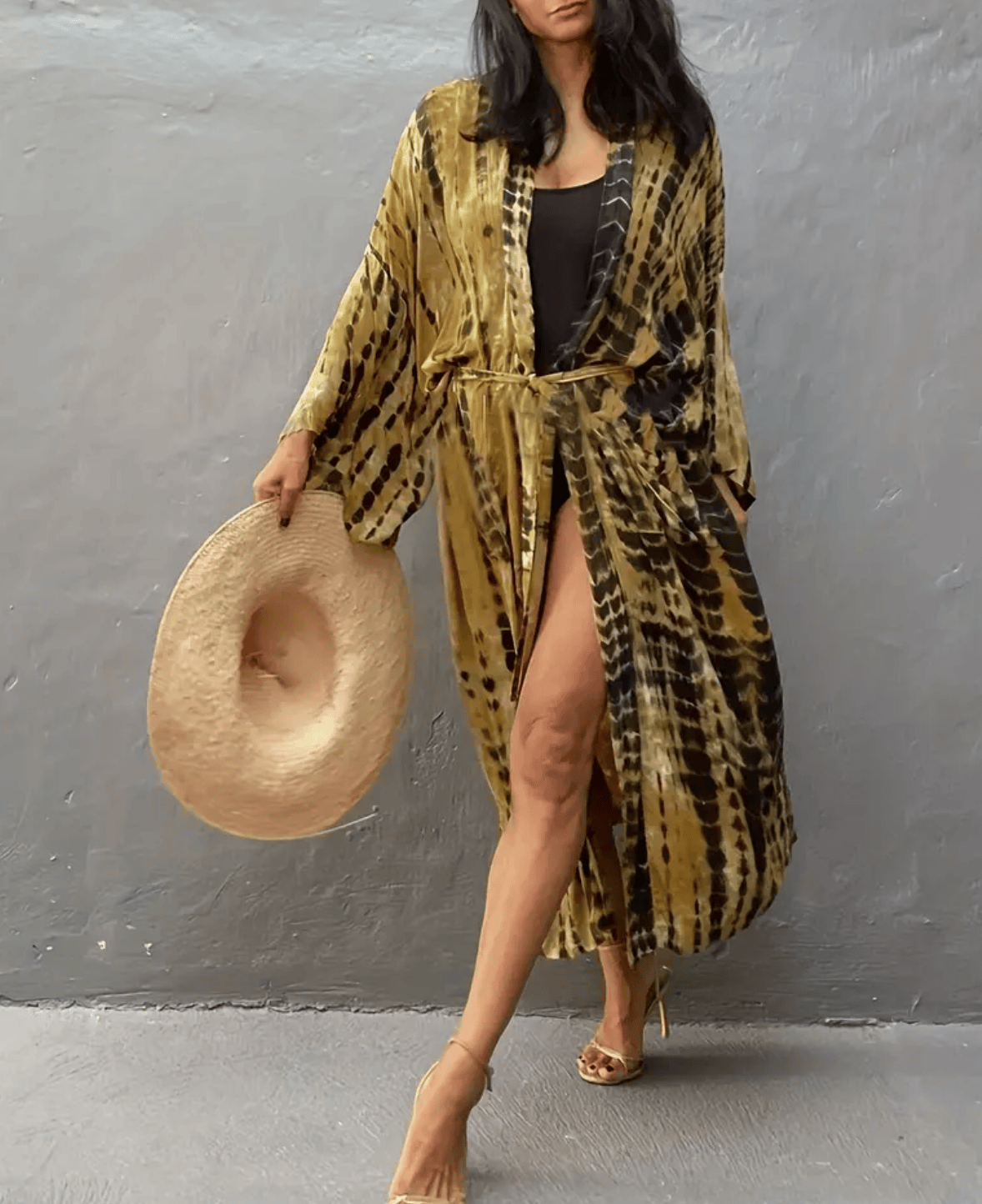 The Nomadic People Tie-Dye Kimono available in Joshua Tree at JT Trading Post