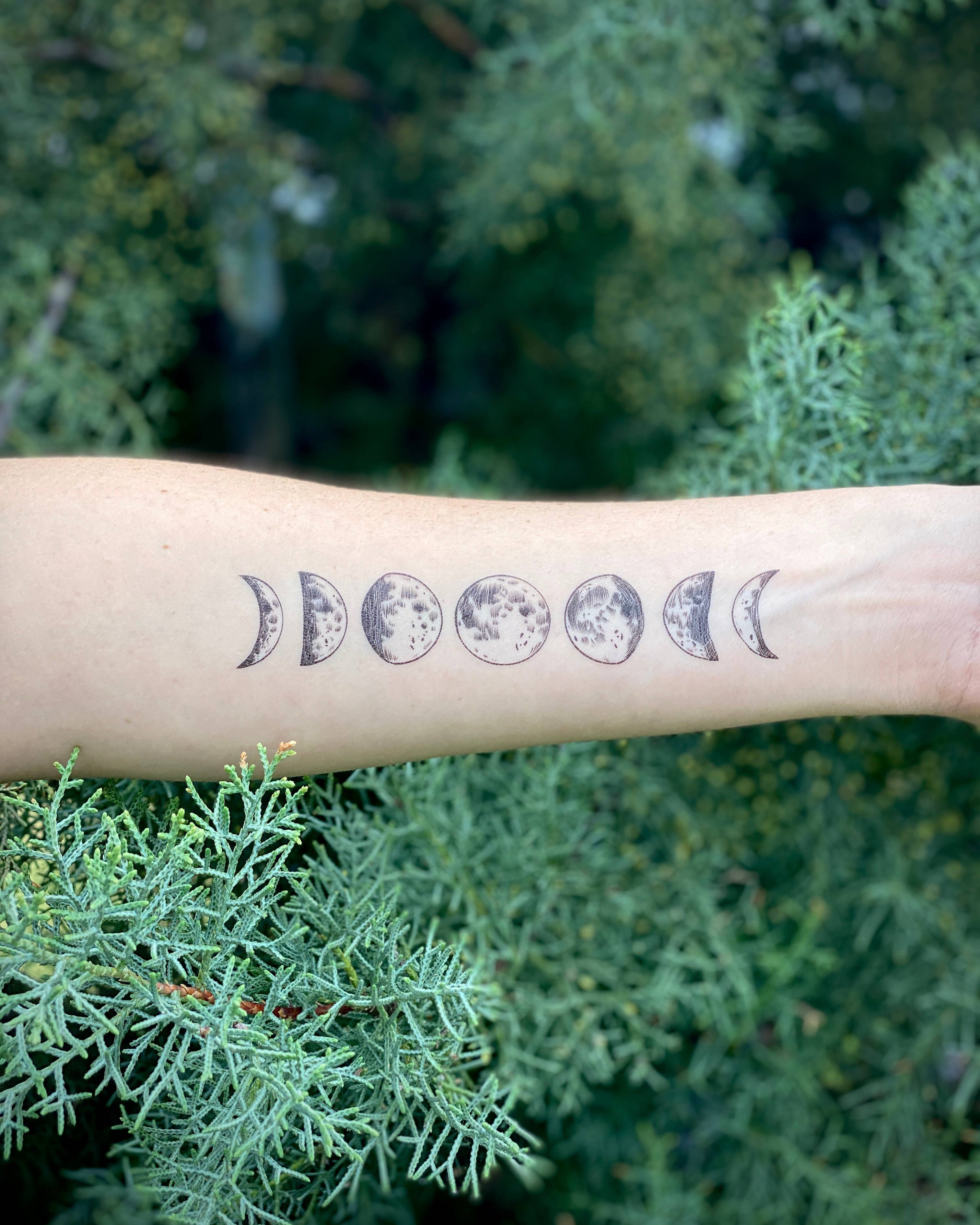 The Plant Social Moon Magic Temporary Tattoo available in Joshua Tree at JT Trading Post