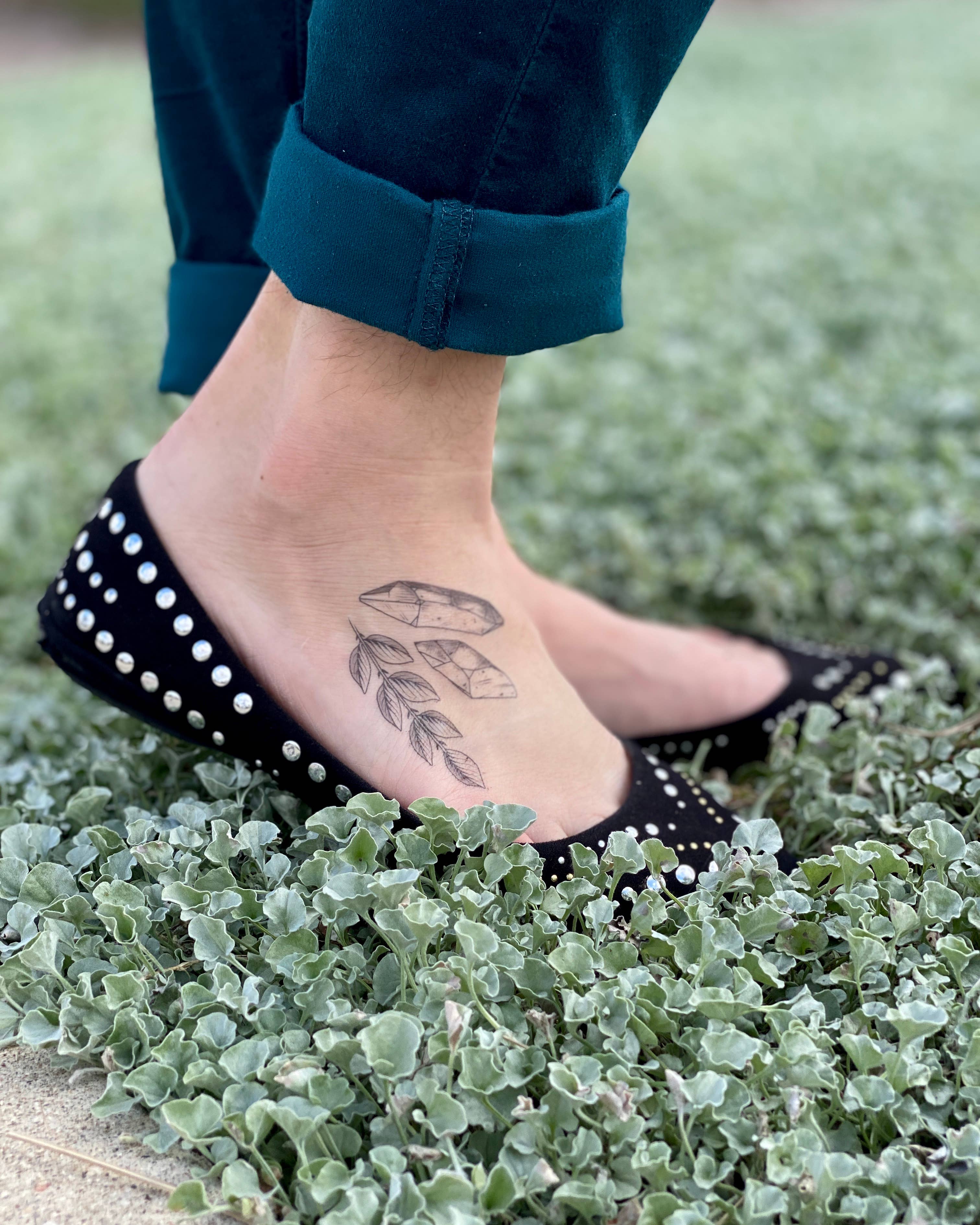 The Plant Social Moon Magic Temporary Tattoo available in Joshua Tree at JT Trading Post