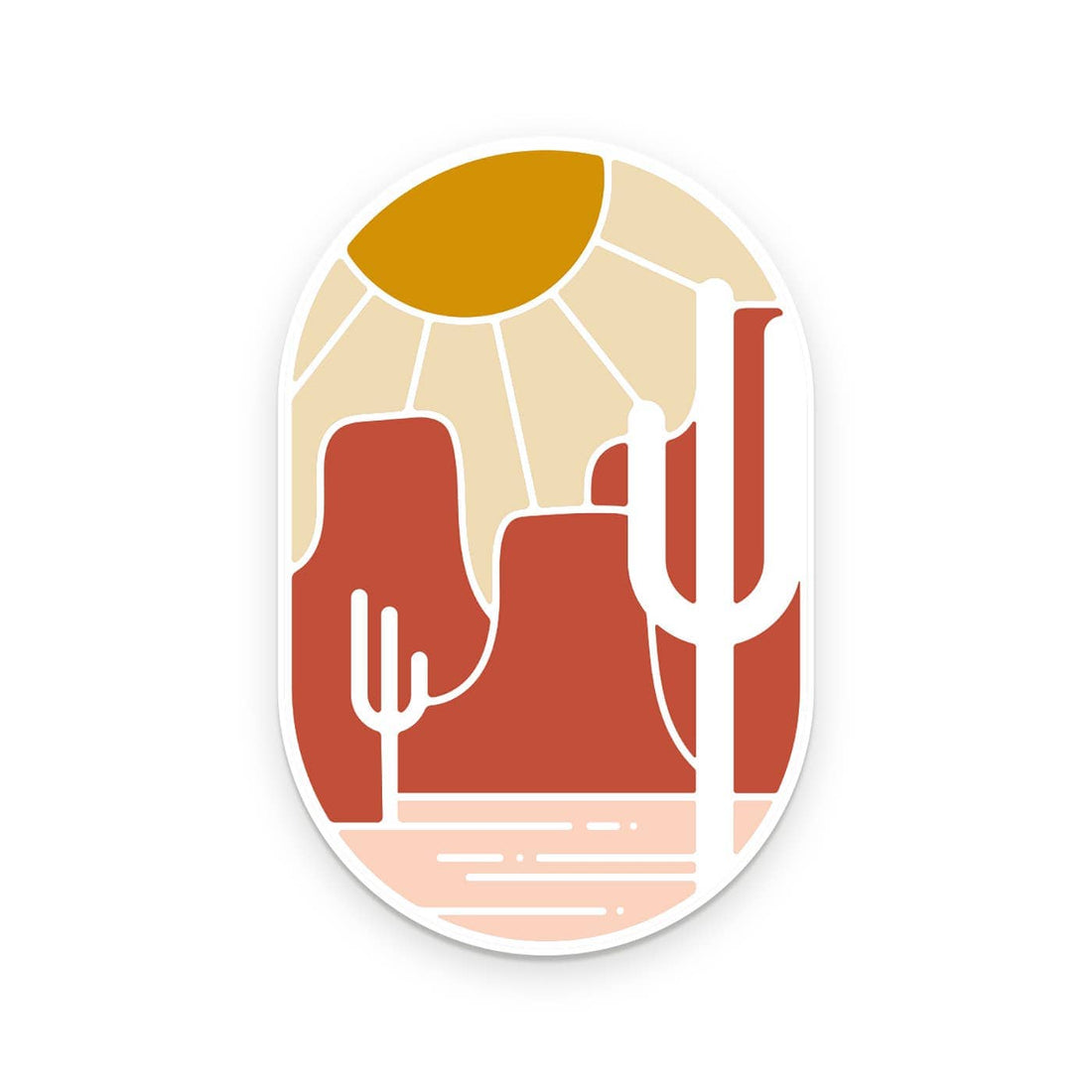 The Plant Social Solid Stickers available in Joshua Tree at JT Trading Post