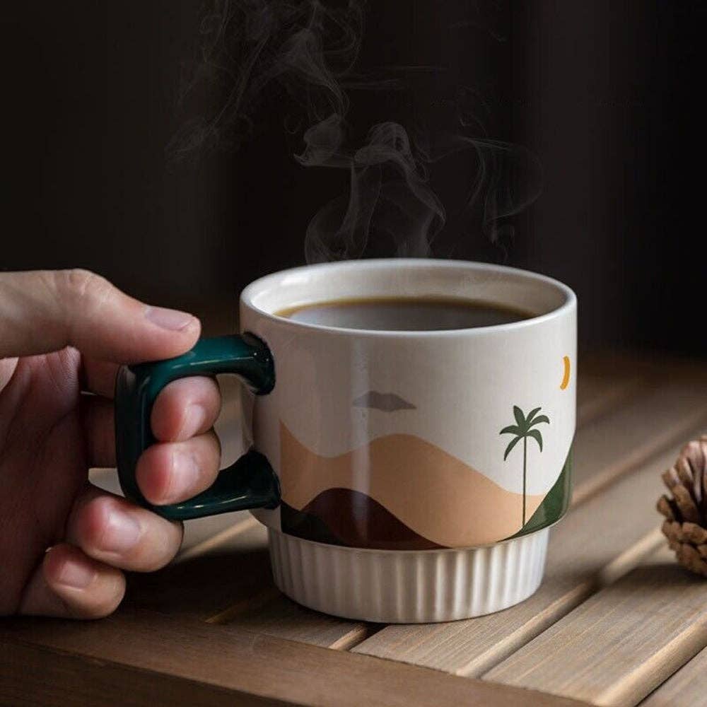 The Plant Social Desert Vibe Artisanal Mug available in Joshua Tree at JT Trading Post