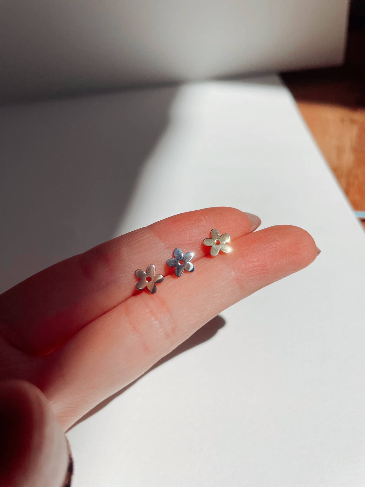 Funky Flower Studs