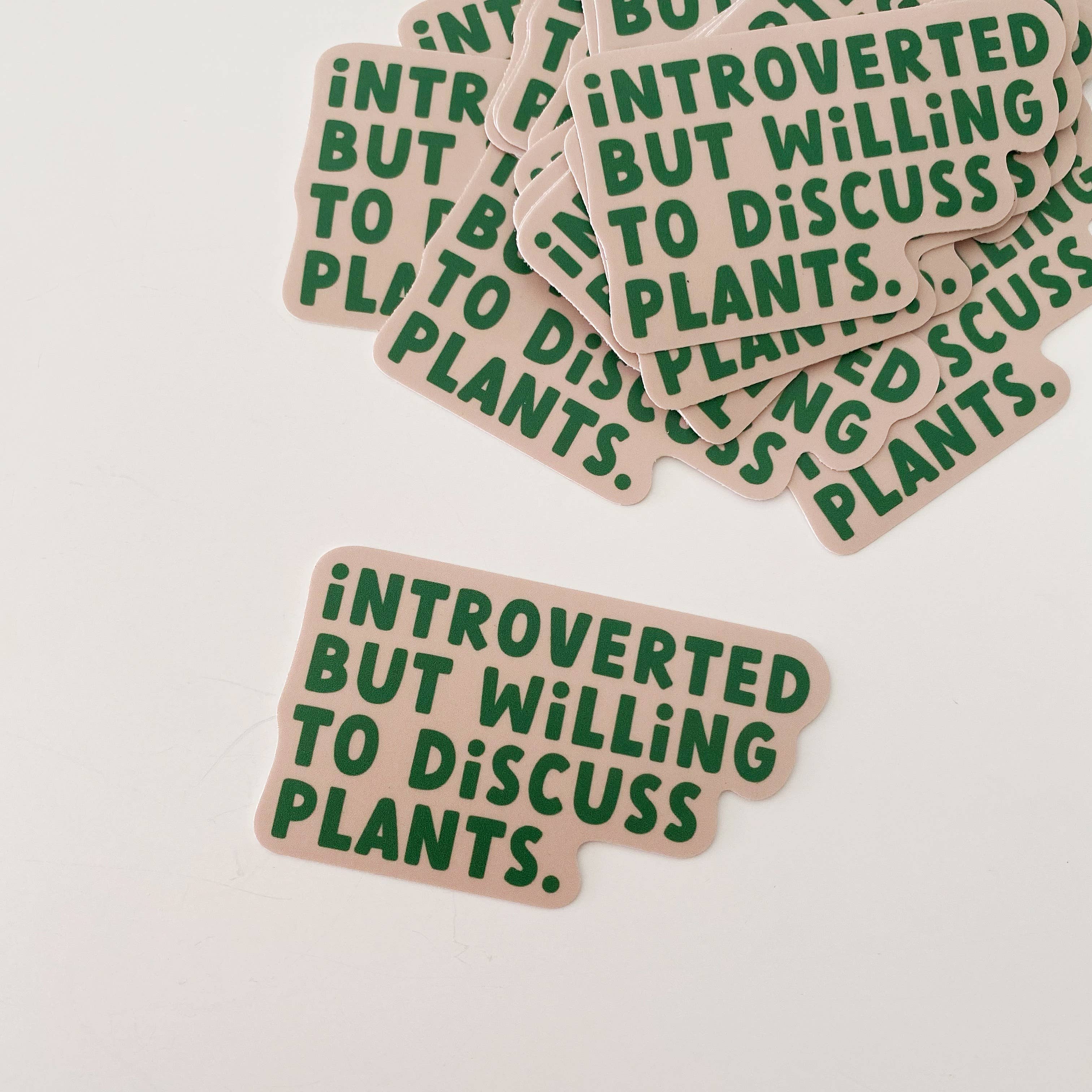 The Plant Social Solid Stickers available in Joshua Tree at JT Trading Post