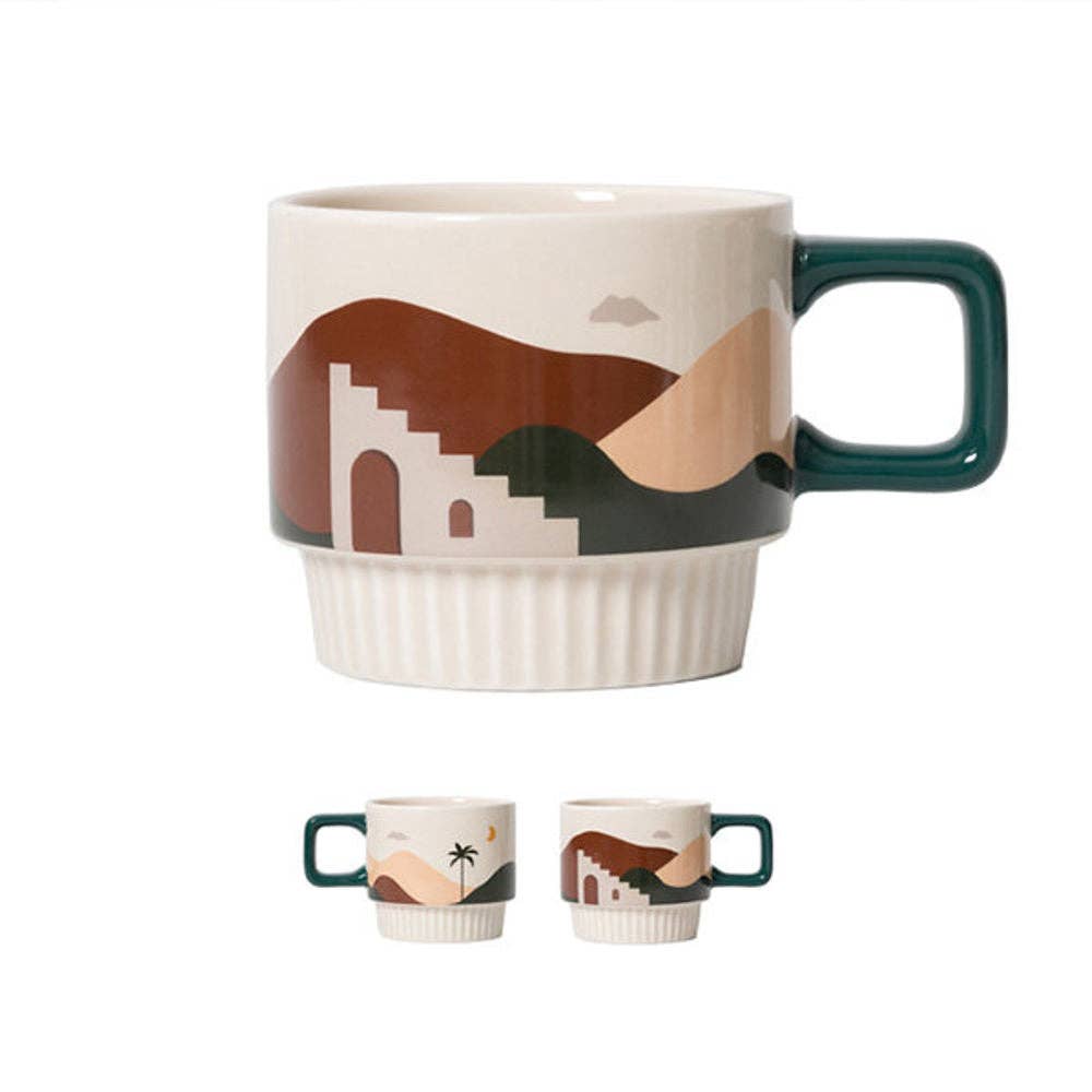 The Plant Social Desert Vibe Artisanal Mug available in Joshua Tree at JT Trading Post