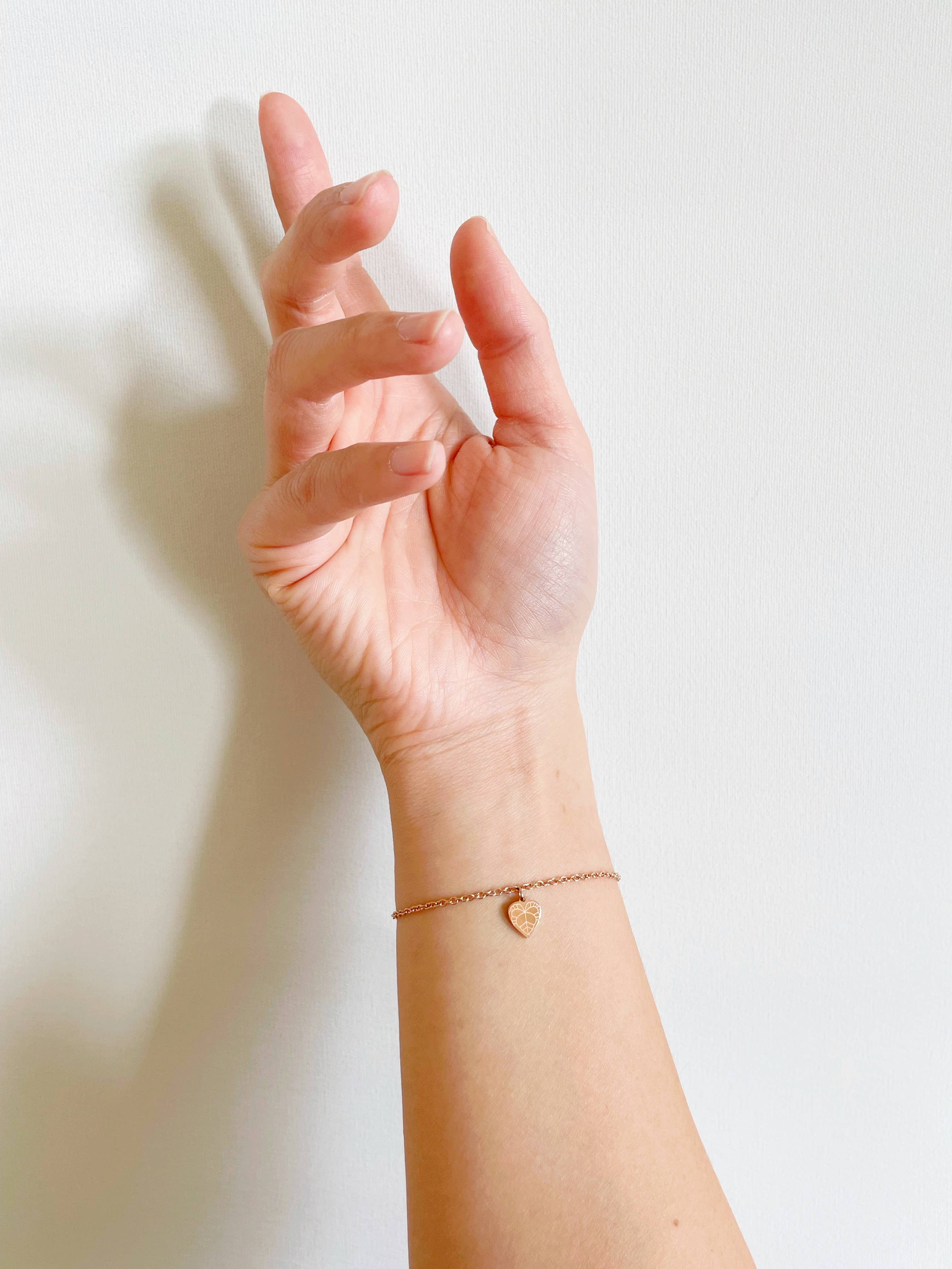 The Plant Social Monstera Deliciosa Charm Bracelet available in Joshua Tree at JT Trading Post