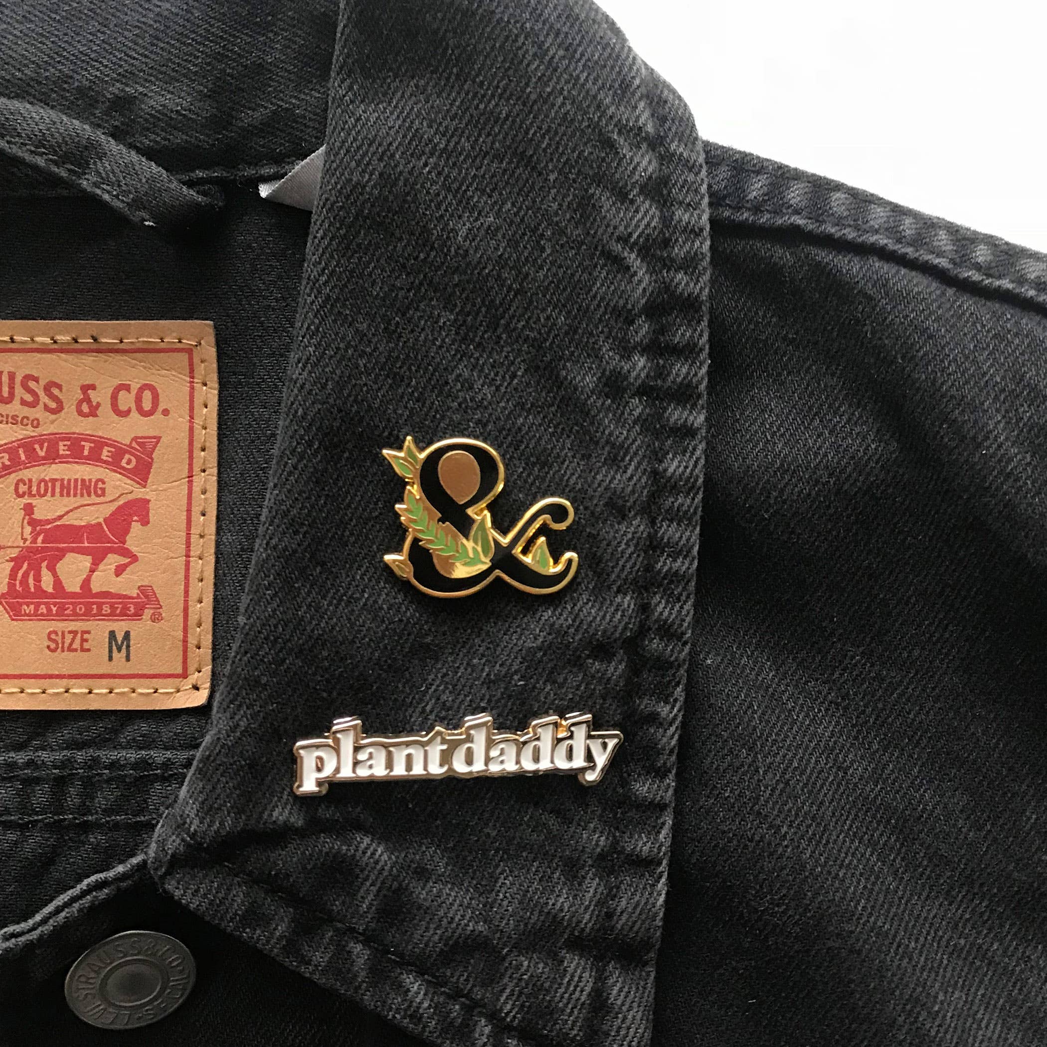 The Plant Social Plant Daddy Lapel Pin available in Joshua Tree at JT Trading Post
