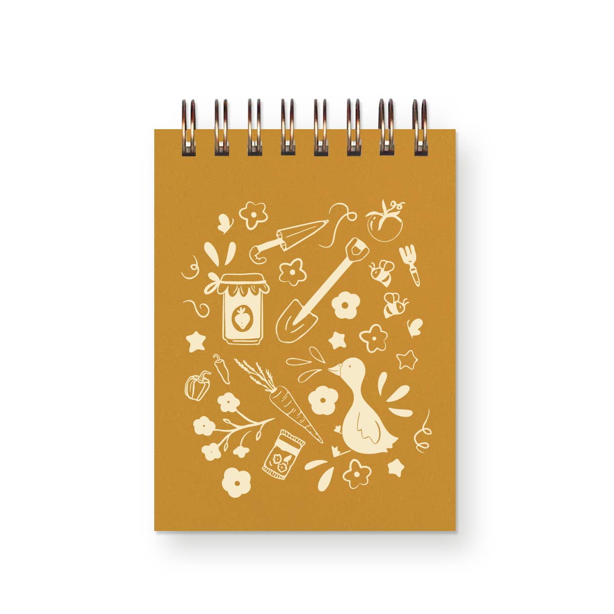 The Plant Social Spring Doodle Mini Jotter Notebook available in Joshua Tree at JT Trading Post