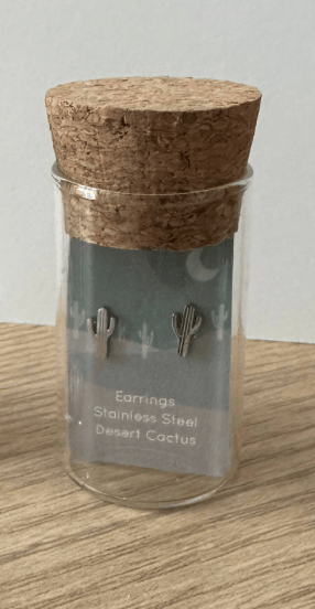 The Plant Social Desert Cactus Earrings available in Joshua Tree at JT Trading Post