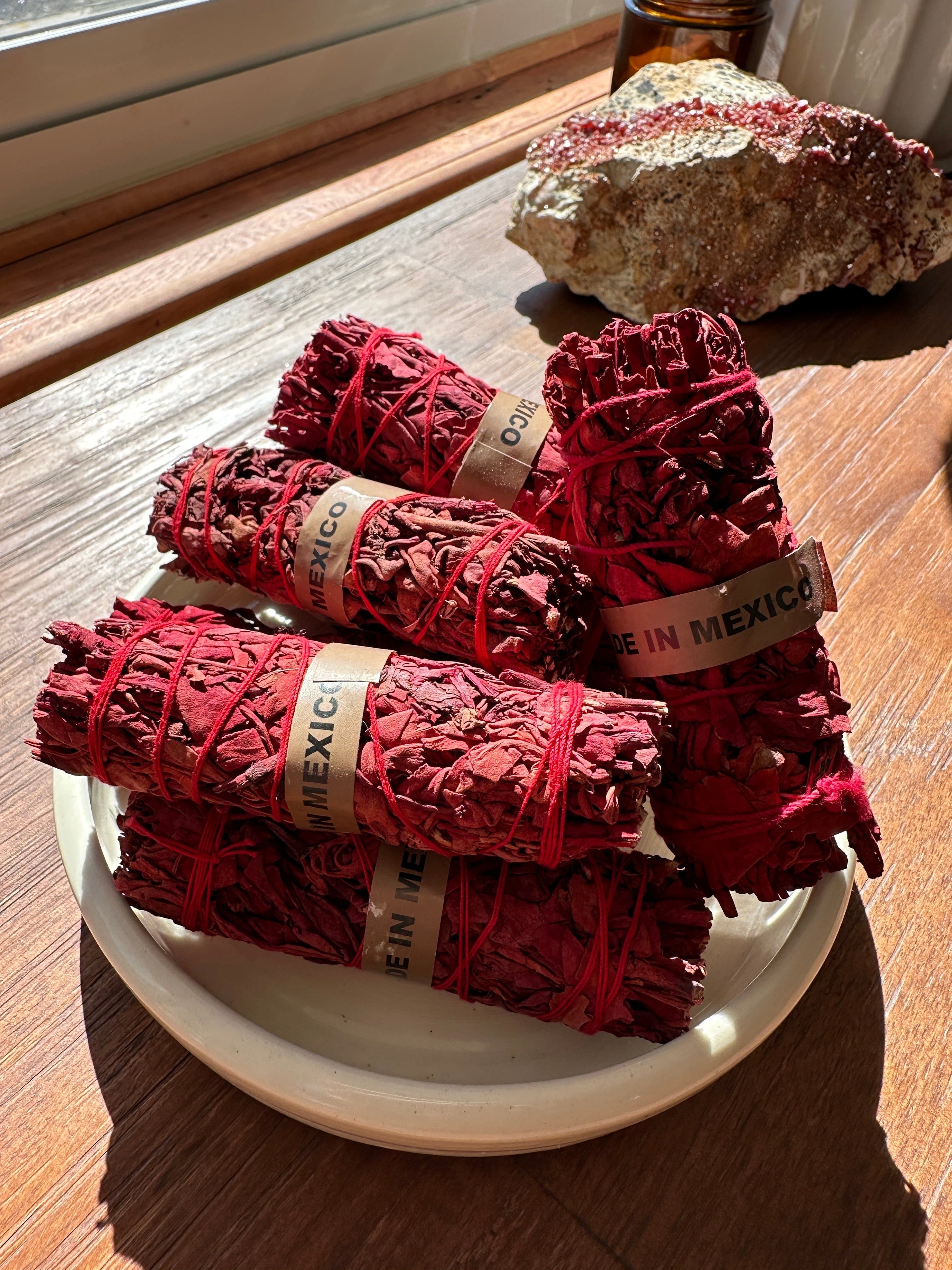 Tierra Magia Dragon’s Blood Sage available in Joshua Tree at JT Trading Post