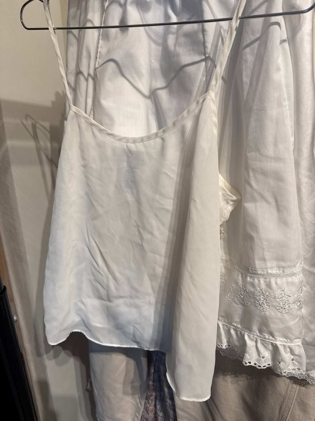 Venus Of The Desert VTG USA Jones Sheer White Cami available in Joshua Tree at JT Trading Post