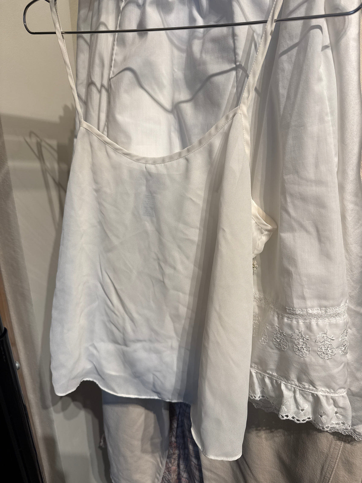 Venus Of The Desert VTG USA Jones Sheer White Cami available in Joshua Tree at JT Trading Post