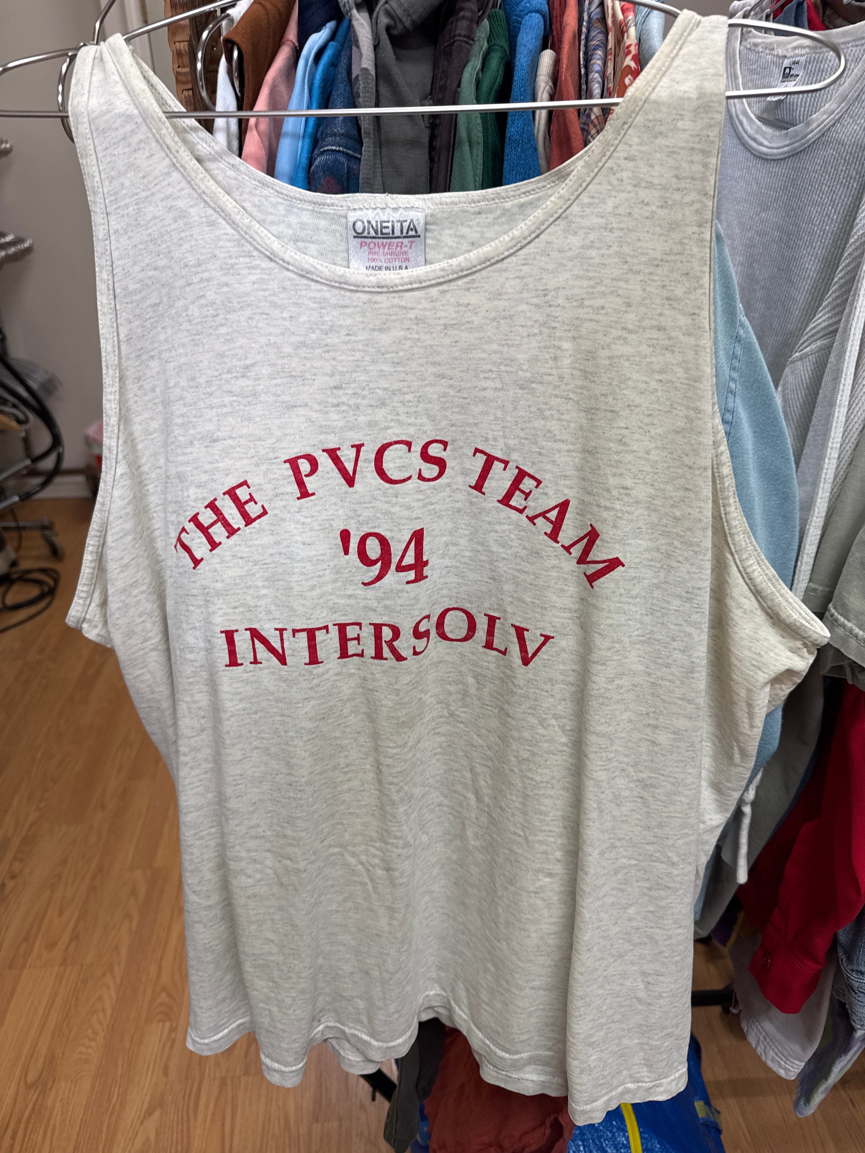 Venus Of The Desert 1994 USA Worn PVCS Cotton Tank available in Joshua Tree at JT Trading Post
