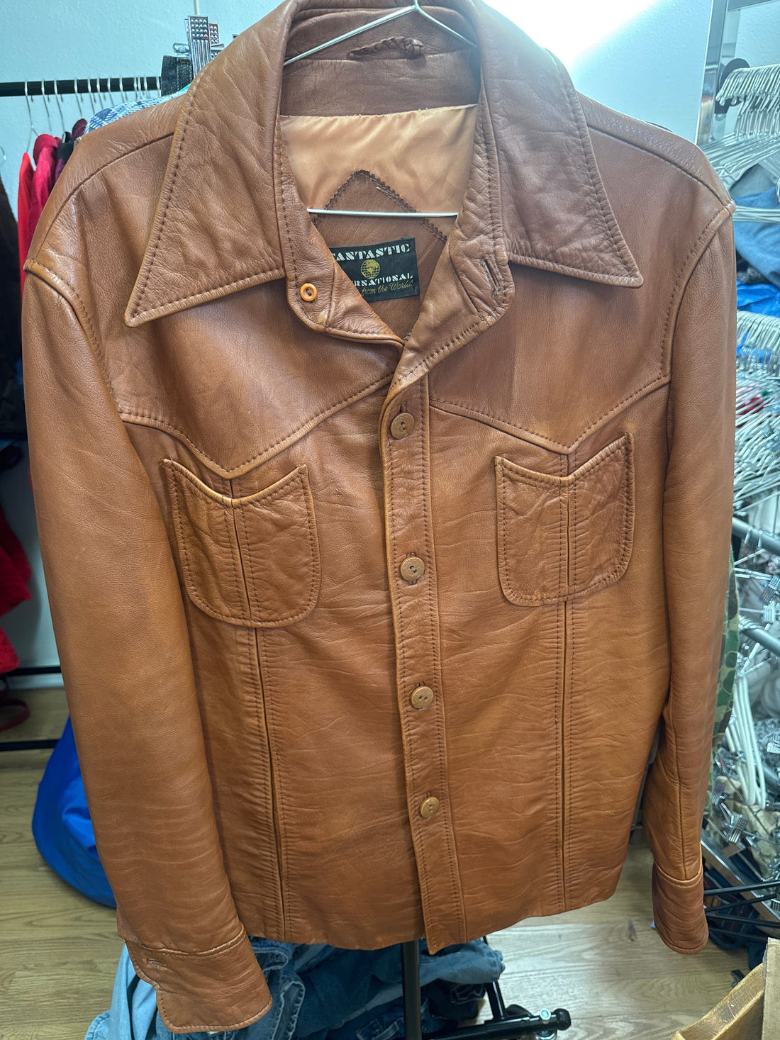 Venus Of The Desert 70s Fantastic Intl Leather Jkt available in Joshua Tree at JT Trading Post