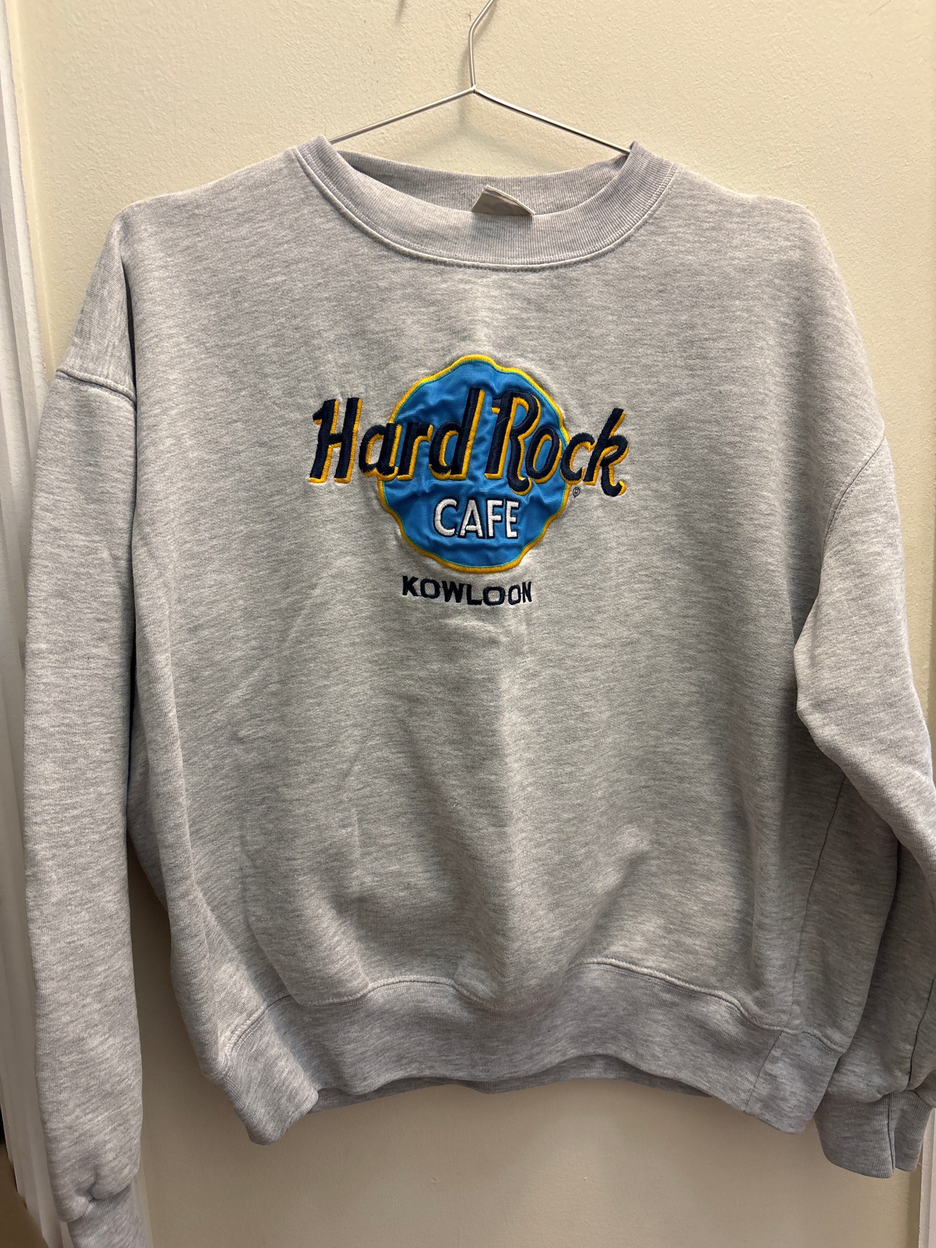 Venus Of The Desert 90s Hard Rock Kowloon crewneck available in Joshua Tree at JT Trading Post