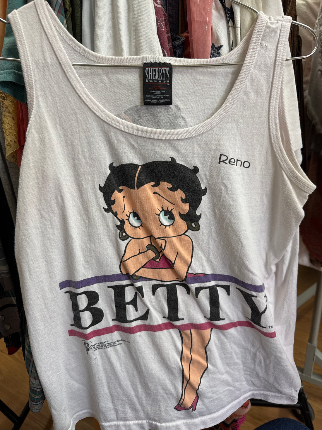 90s USA Betty Boop Reno Tank