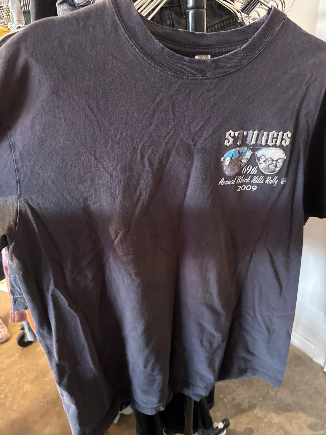 Venus Of The Desert Faded Sturgis Cotton Tee available in Joshua Tree at JT Trading Post