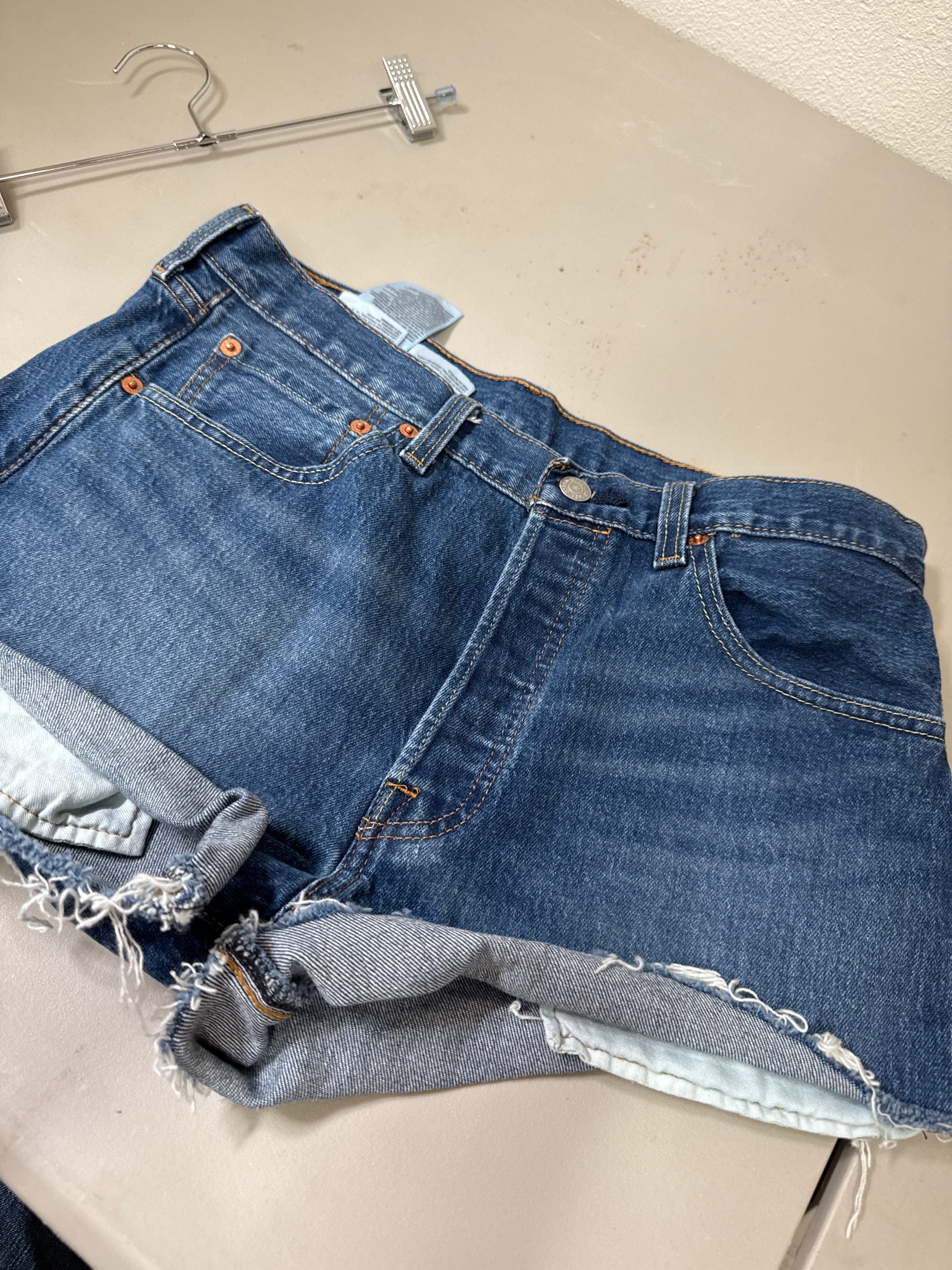 Venus Of The Desert Levis Denim Cutoffs 501 W33 available in Joshua Tree at JT Trading Post
