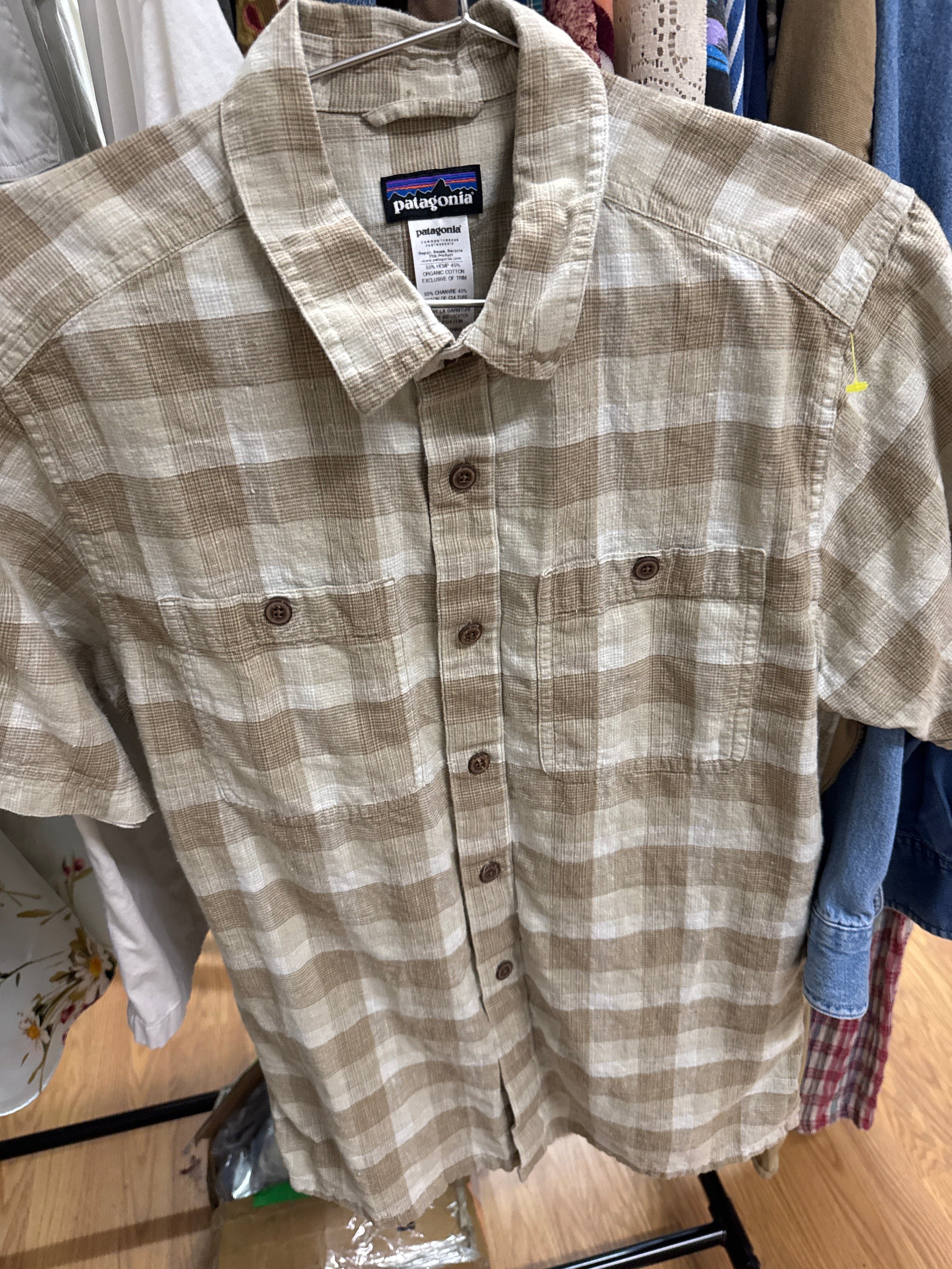 Venus Of The Desert Mod Patagonia Hemp Cotton Shirt available in Joshua Tree at JT Trading Post
