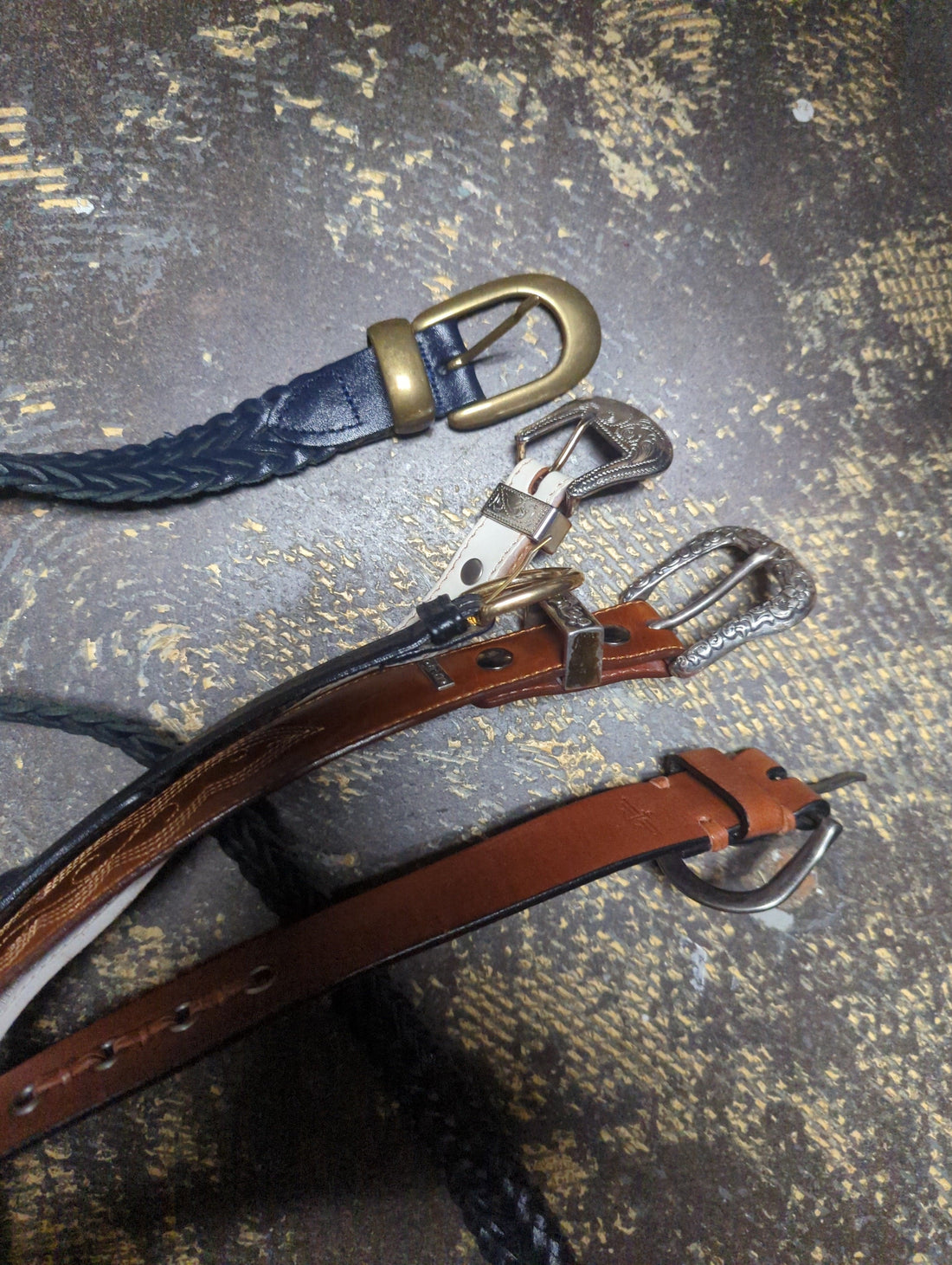 Venus Of The Desert Specialty leather belt available in Joshua Tree at JT Trading Post