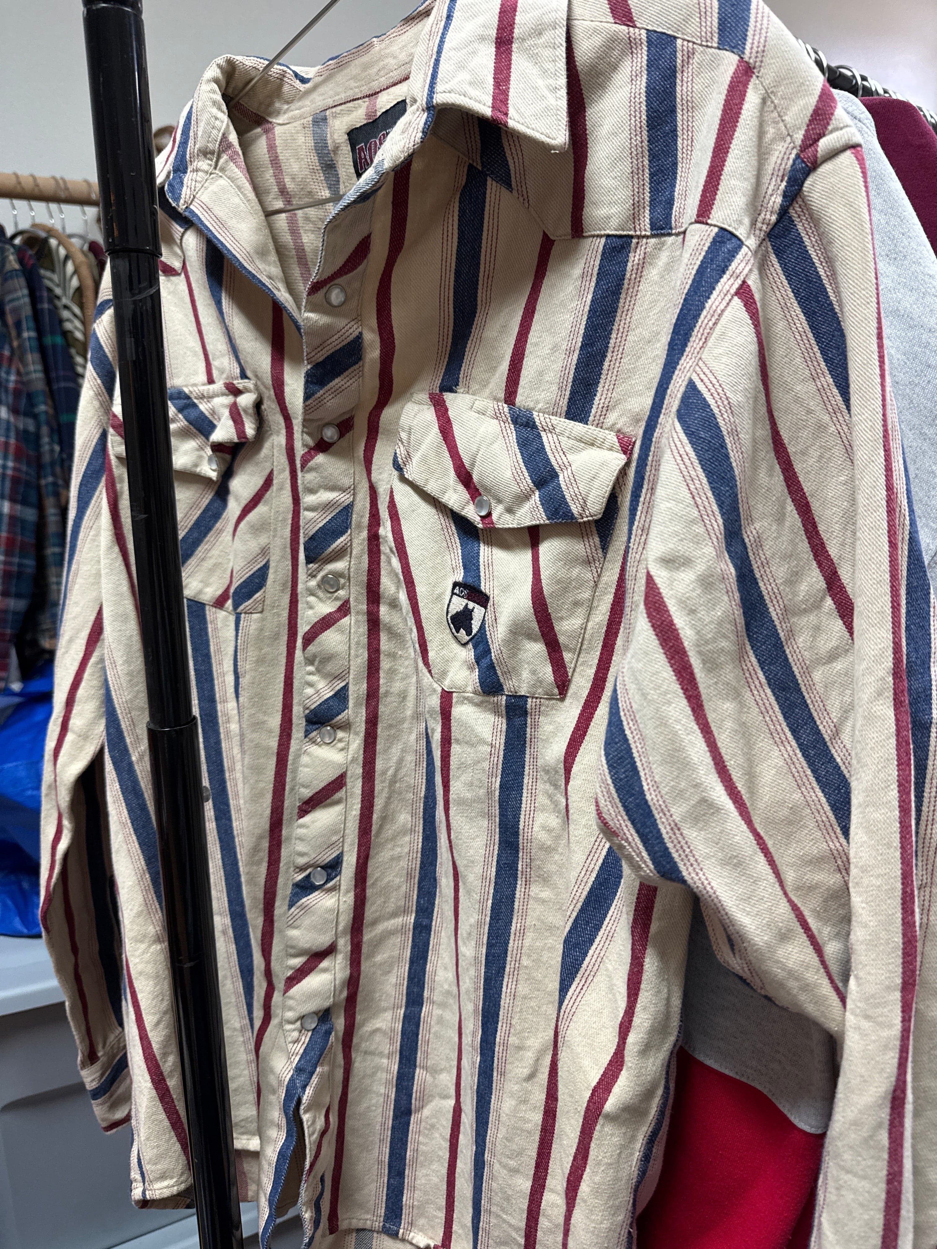 Venus Of The Desert VTG AOS Rodeo Cotton Snaps LS available in Joshua Tree at JT Trading Post