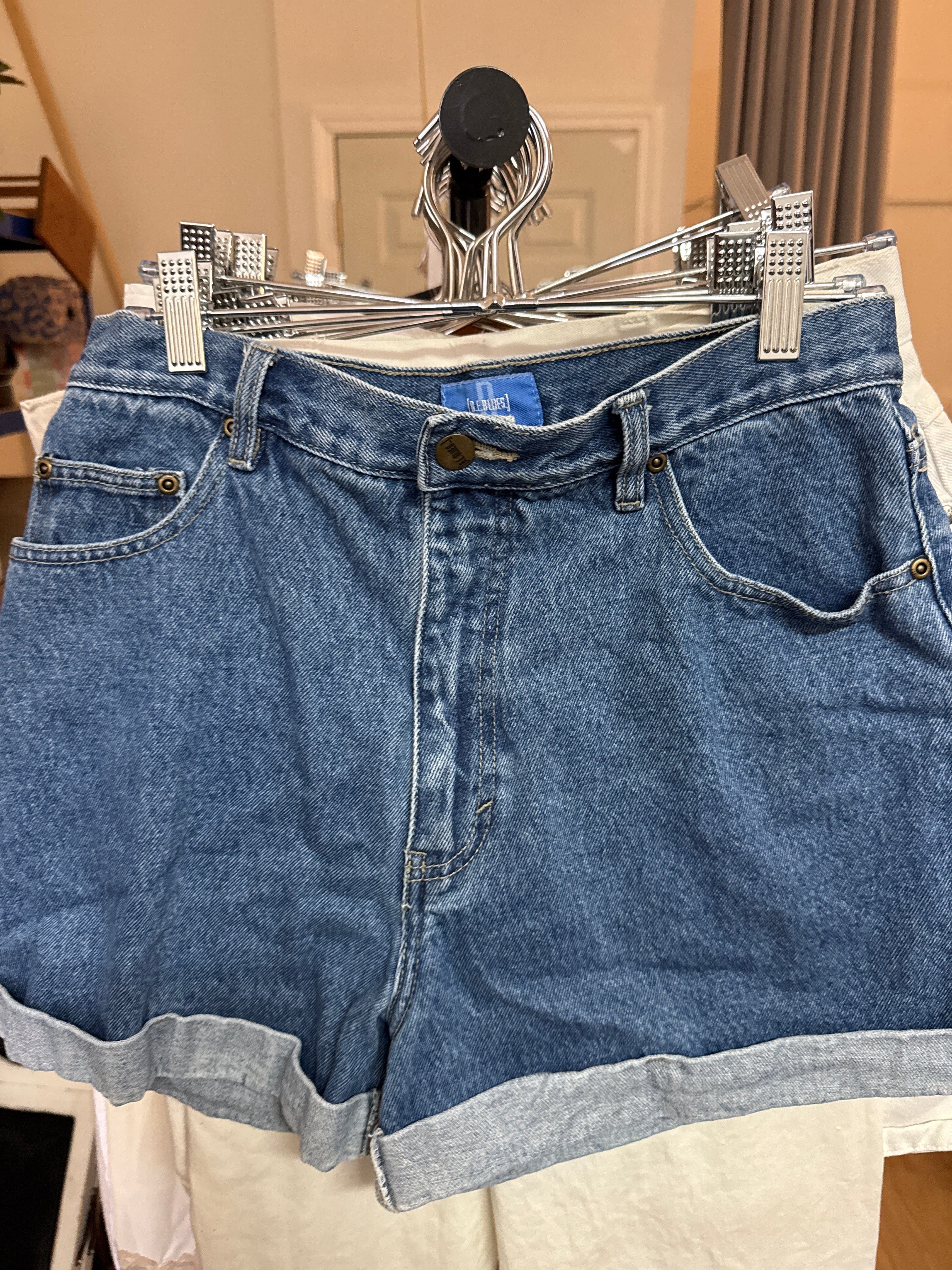 Venus Of The Desert VTG BE Blues Denim Shorts Sz11/12 available in Joshua Tree at JT Trading Post