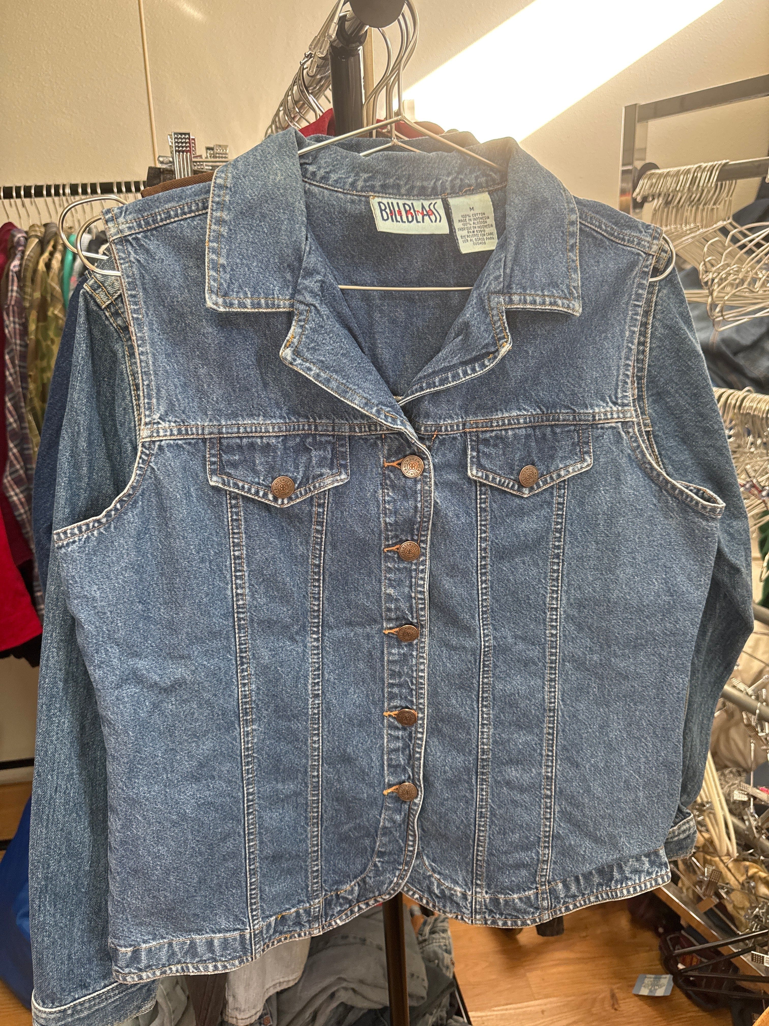 Venus Of The Desert VTG Bill Blass Denim Vest available in Joshua Tree at JT Trading Post