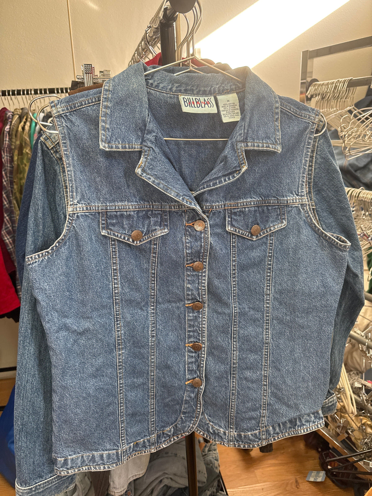 Venus Of The Desert VTG Bill Blass Denim Vest available in Joshua Tree at JT Trading Post