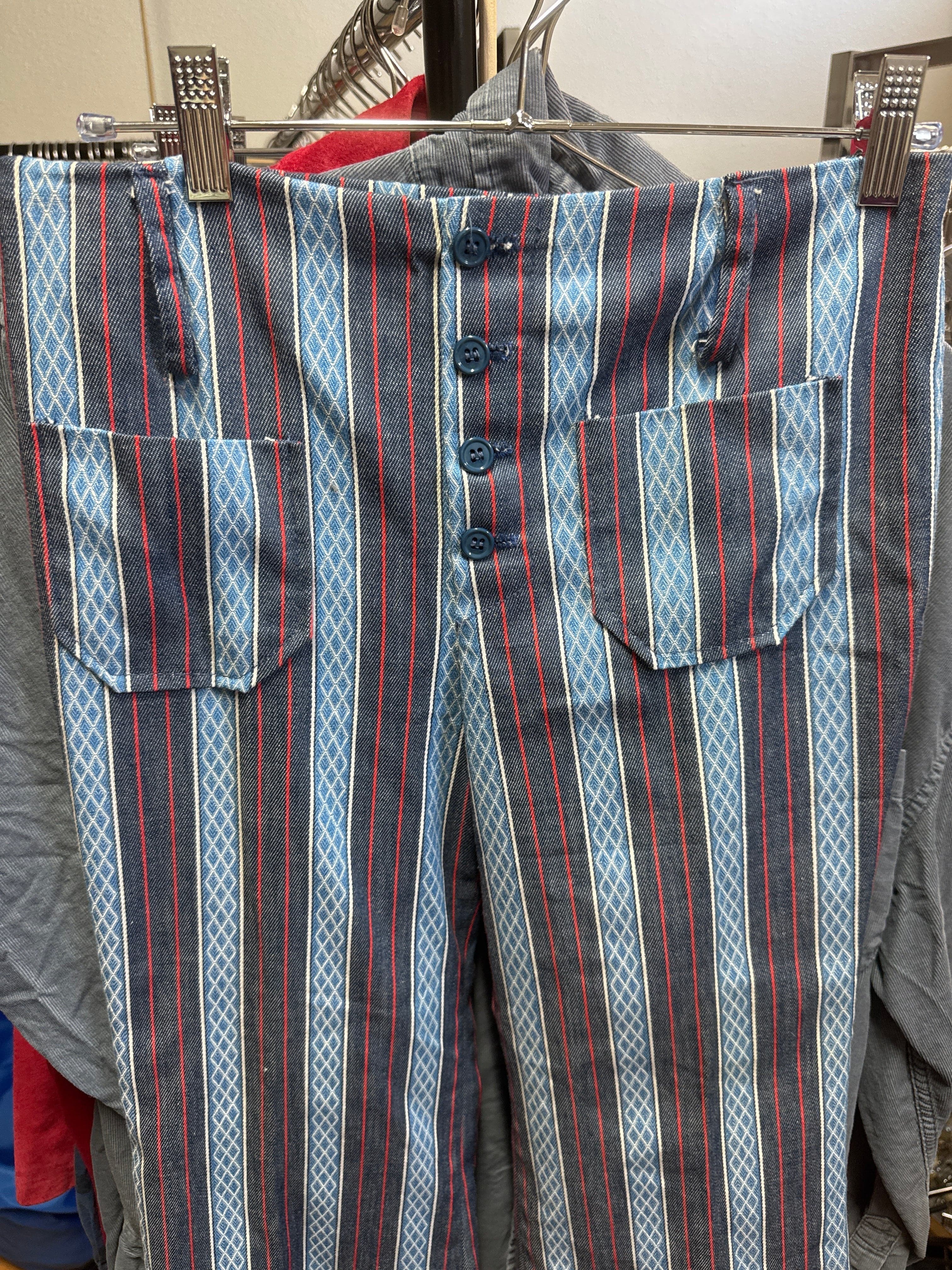 Venus Of The Desert VTG Bobbie Brooks Stripe Pants available in Joshua Tree at JT Trading Post