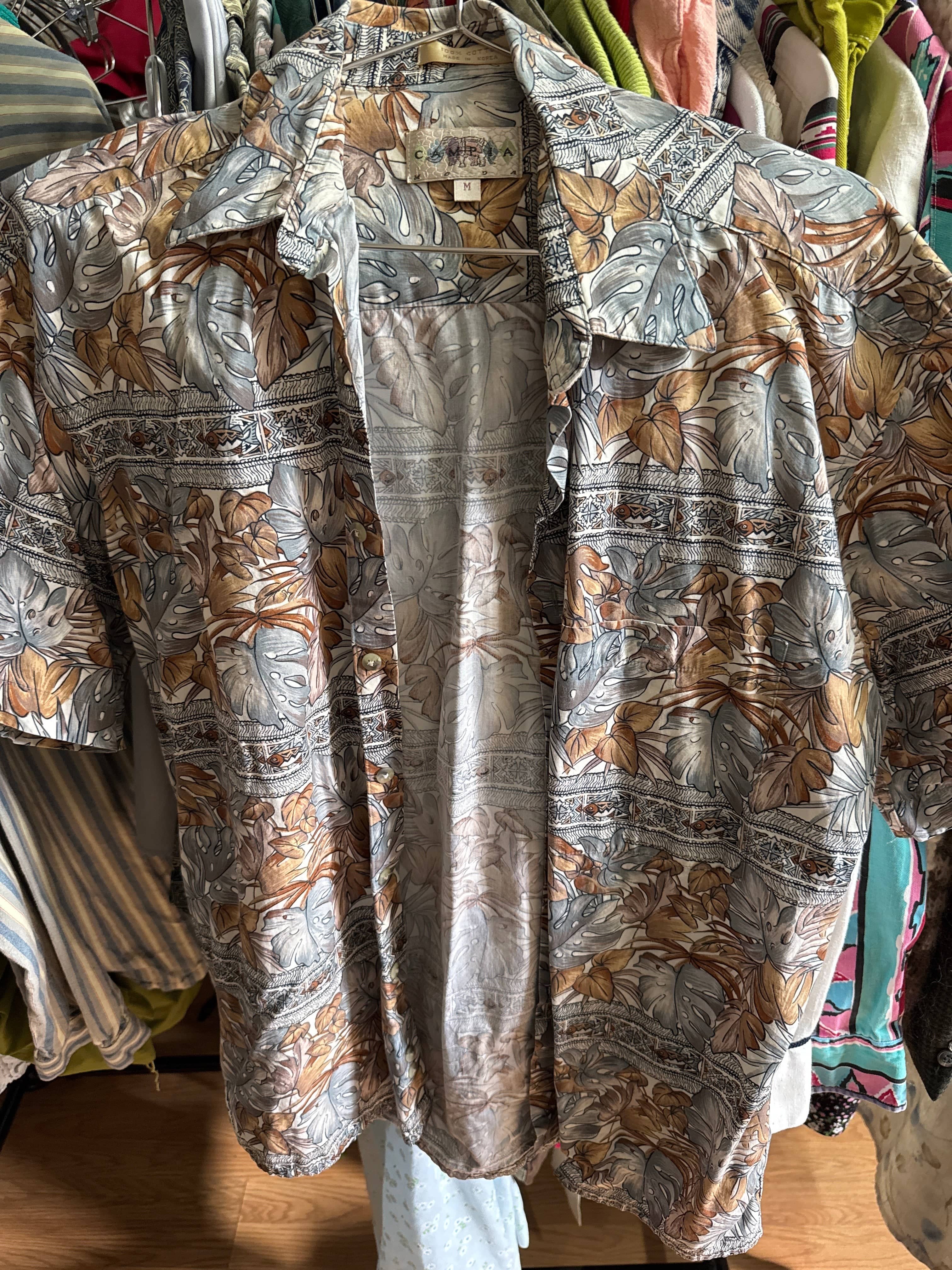 Venus Of The Desert VTG Campia Cotton Hawaiian Shirt available in Joshua Tree at JT Trading Post