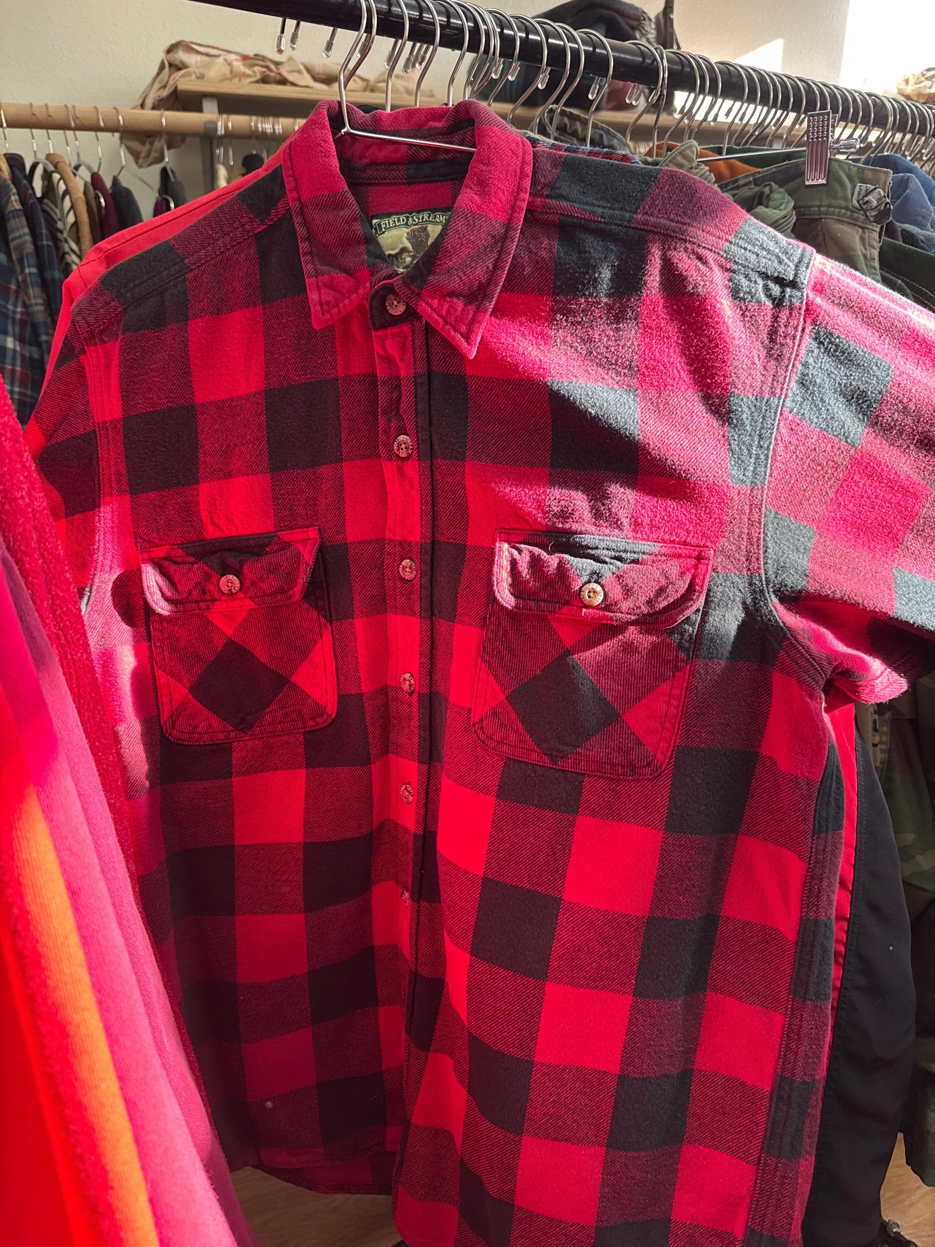 Venus Of The Desert VTG Field Stream Buffalo Check Flannel available in Joshua Tree at JT Trading Post