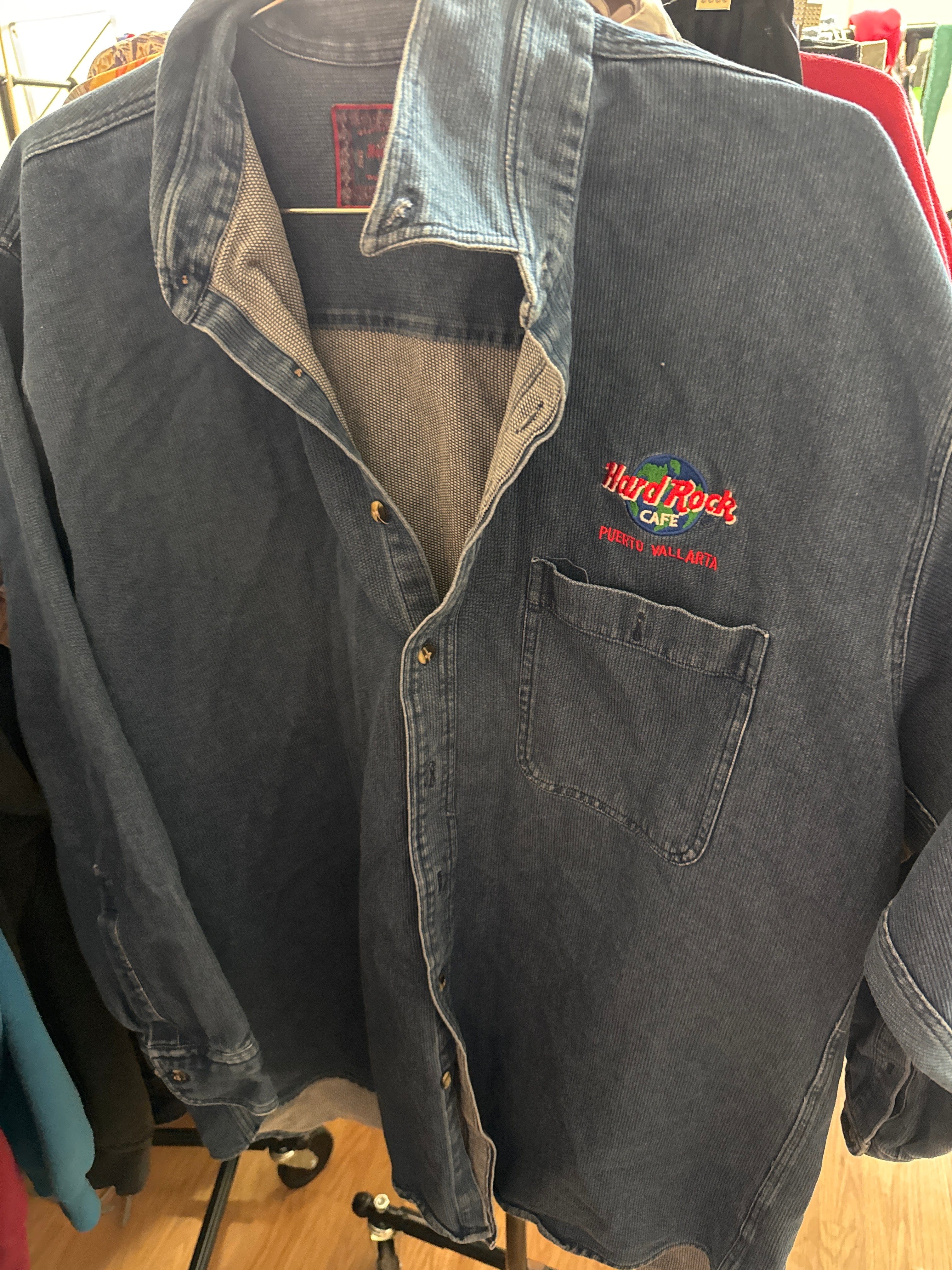 Venus Of The Desert VTG Hard Rock Puerto Vallarta Shirt available in Joshua Tree at JT Trading Post