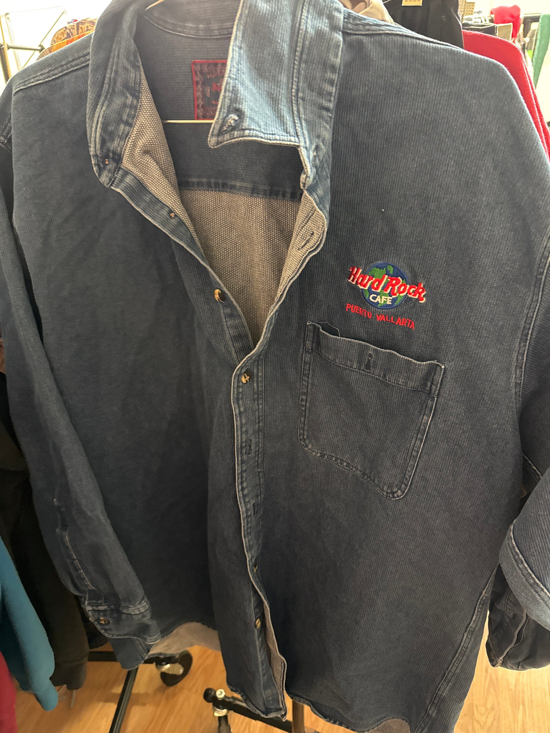 Venus Of The Desert VTG Hard Rock Puerto Vallarta Shirt available in Joshua Tree at JT Trading Post