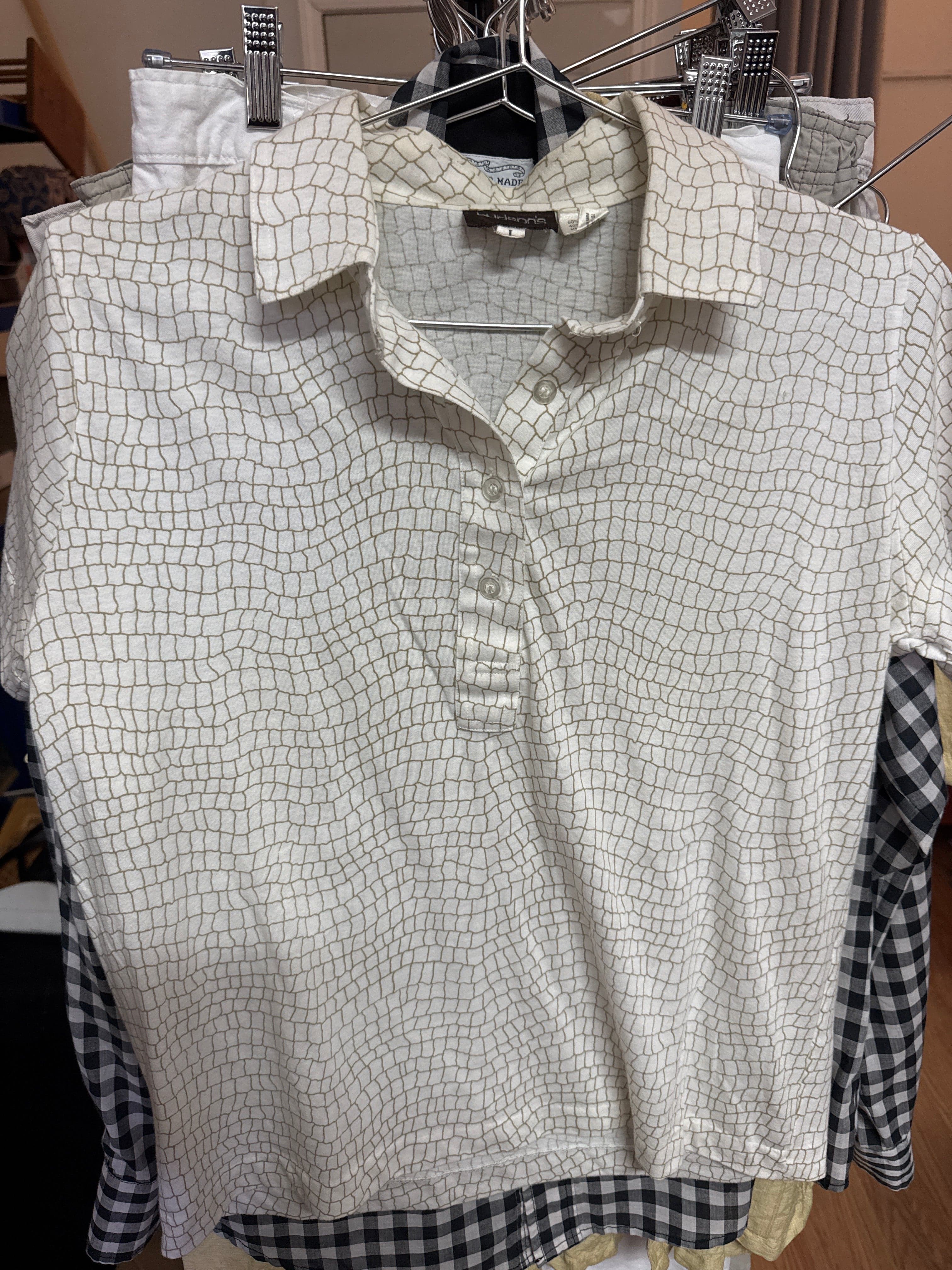 Venus Of The Desert VTG hudsons White Polo available in Joshua Tree at JT Trading Post
