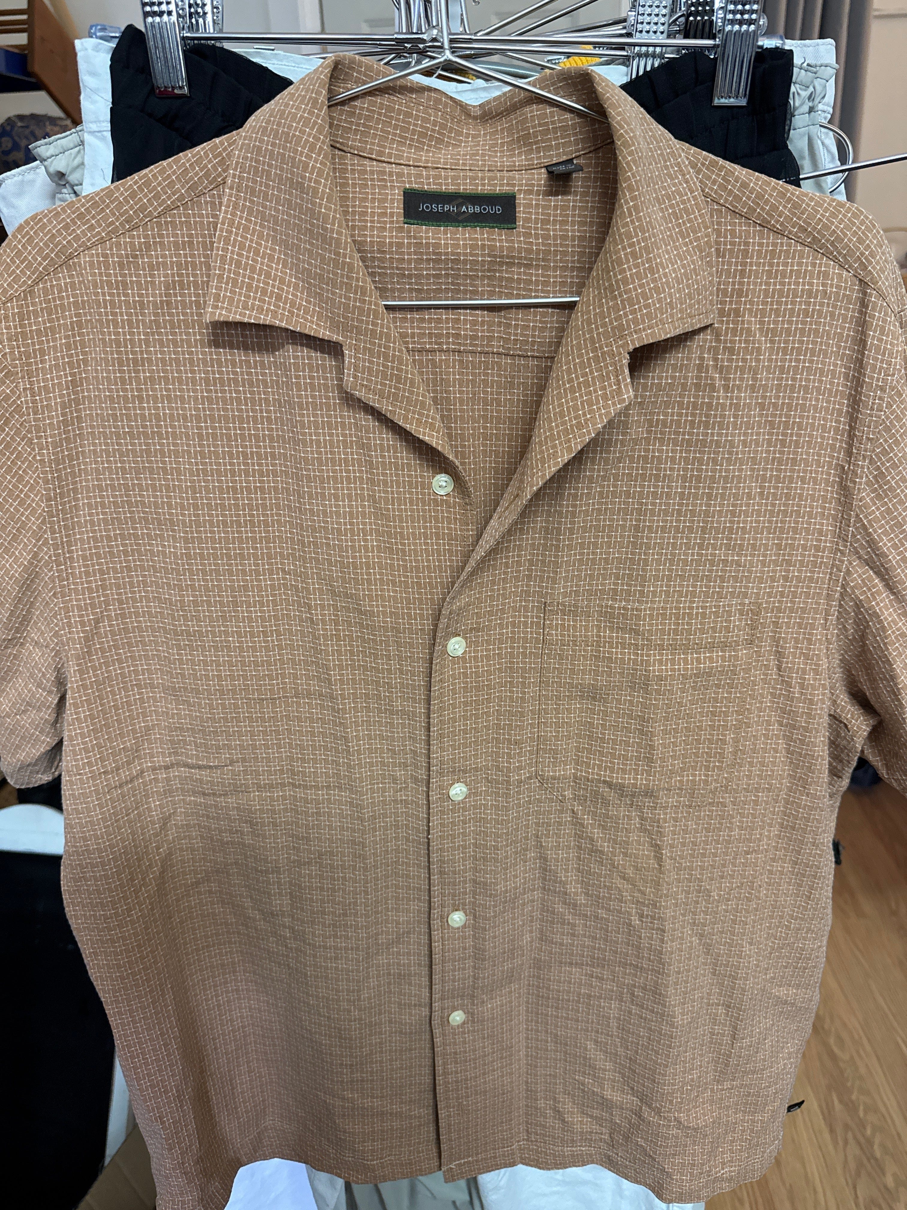 Venus Of The Desert VTG Joseph Abboud Org SS Shirt available in Joshua Tree at JT Trading Post