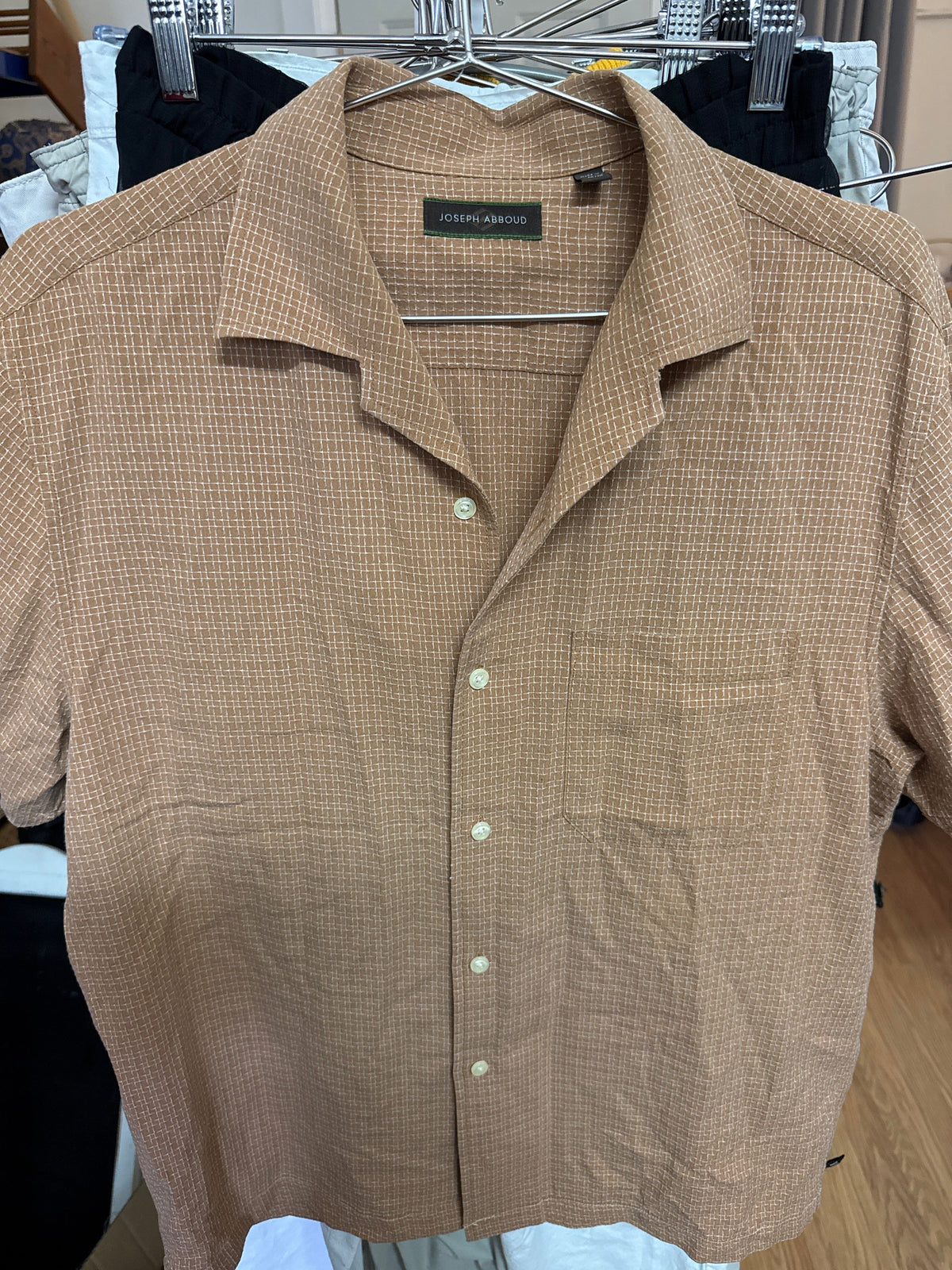 Venus Of The Desert VTG Joseph Abboud Org SS Shirt available in Joshua Tree at JT Trading Post