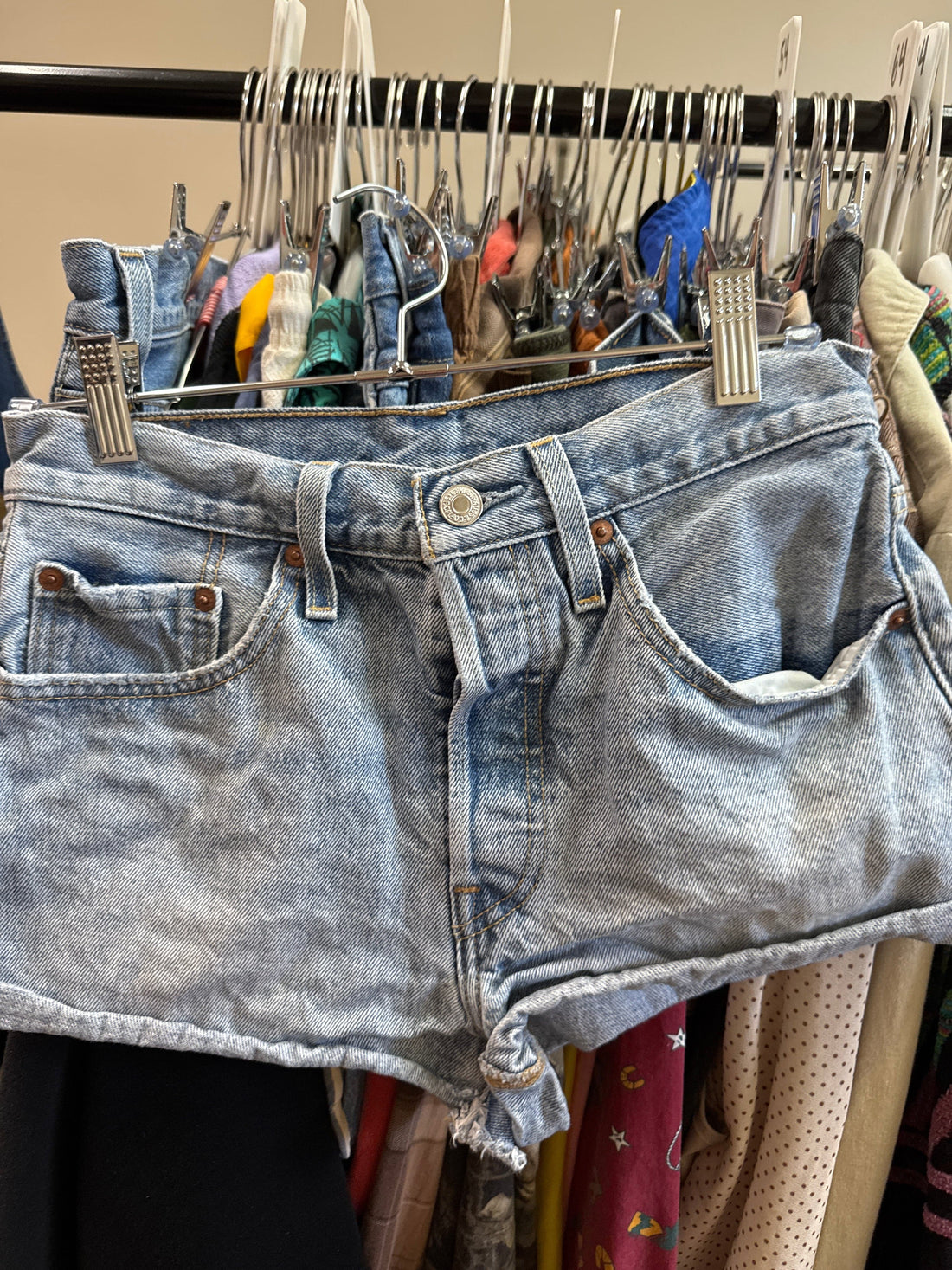 Vtg Levis 501 Denim Cutoffs