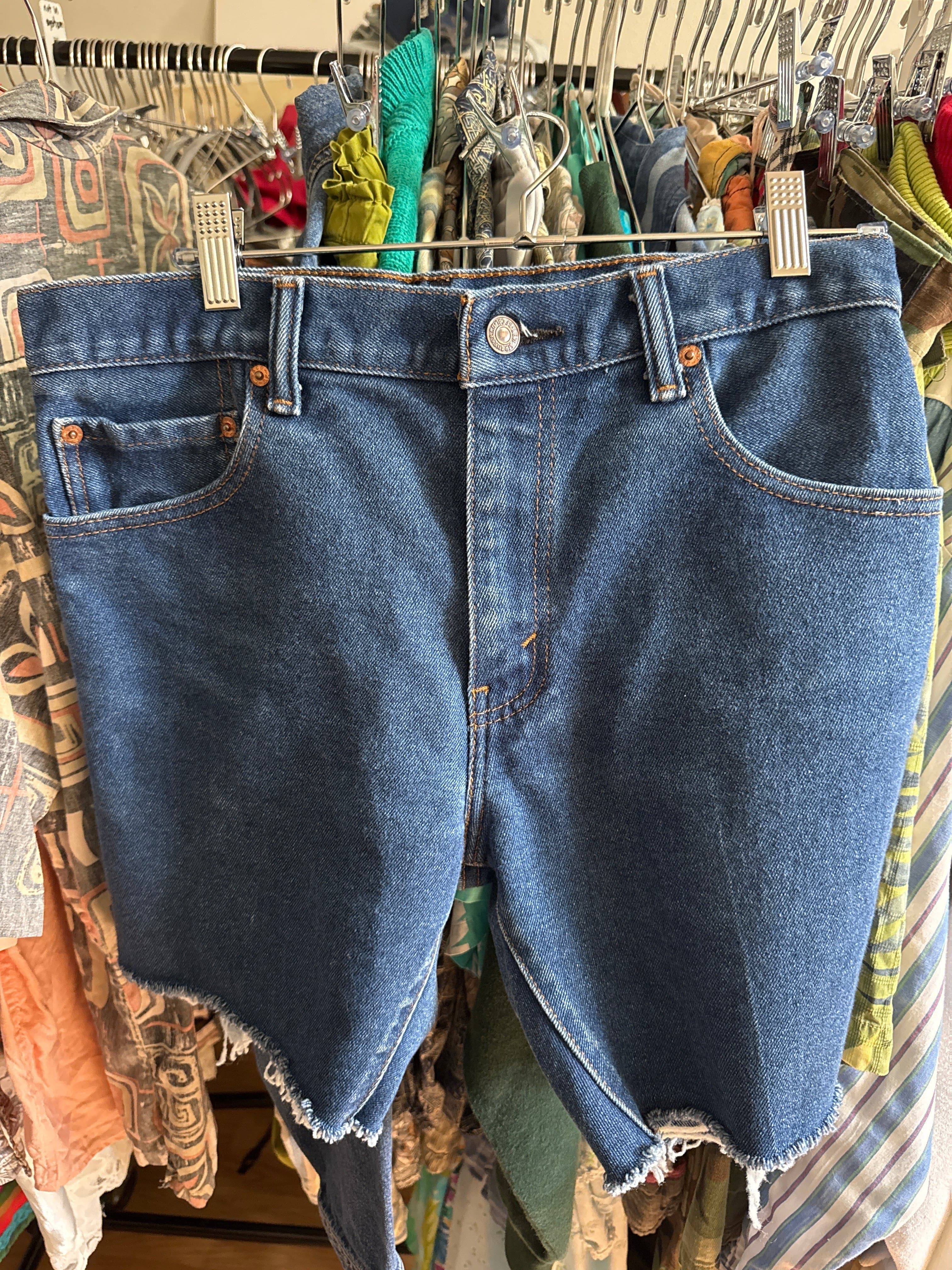 Venus Of The Desert VTG Levis Denim 517 Cutoffs W32 available in Joshua Tree at JT Trading Post