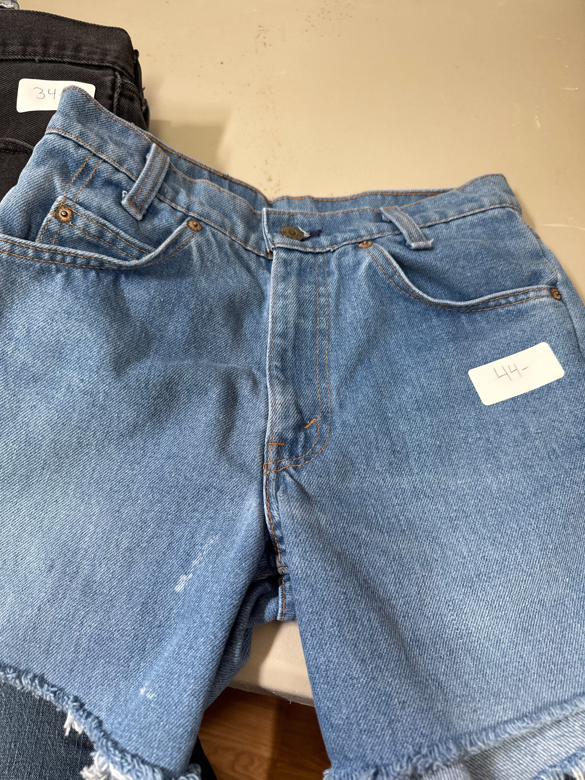 Venus Of The Desert Vtg Levis Orange Tab Cutoffs available in Joshua Tree at JT Trading Post