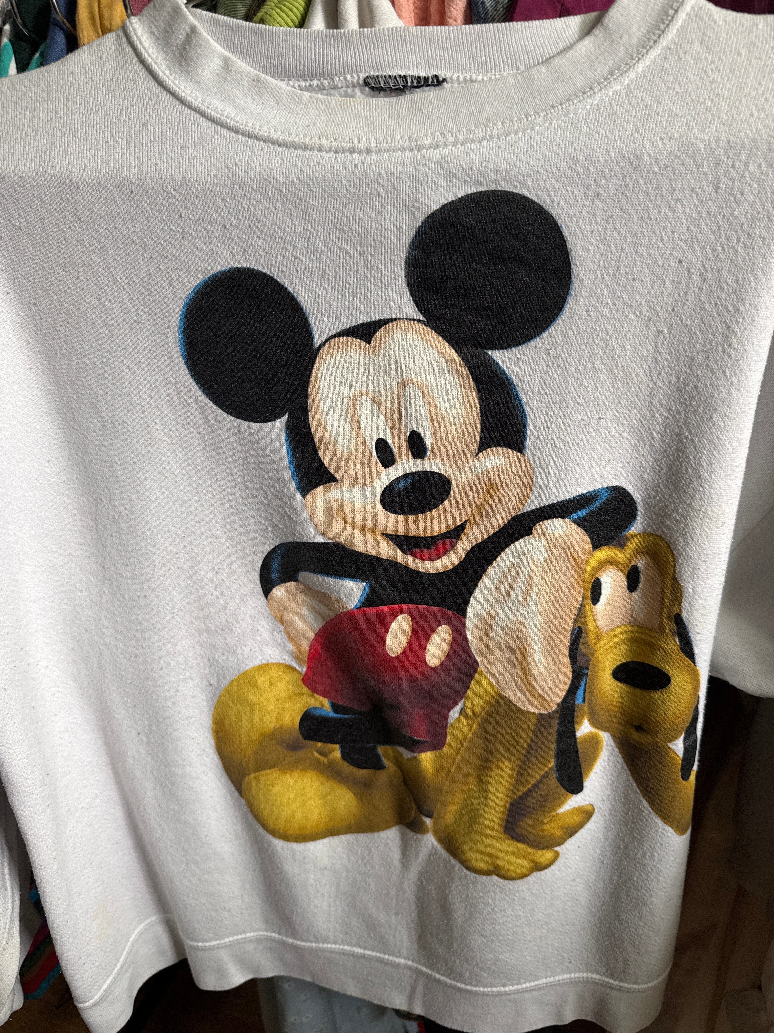 Venus Of The Desert VTG Mickey Mouse Pluto Crew available in Joshua Tree at JT Trading Post
